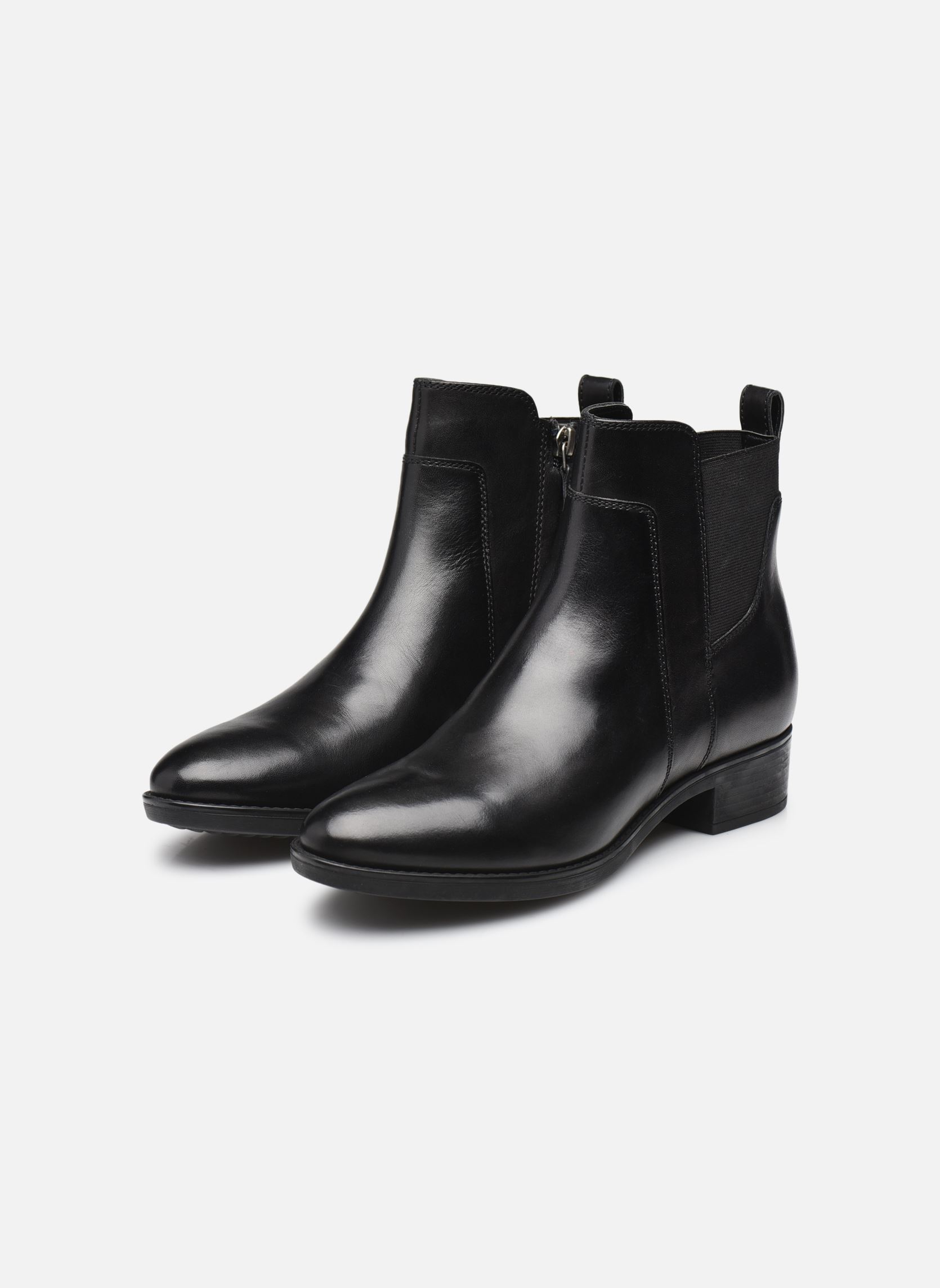 Niedrige Ankle Boots D FELICITY damen schwarz Geox Niedrige Ankle Boots D FELICITY damen schwarz Black