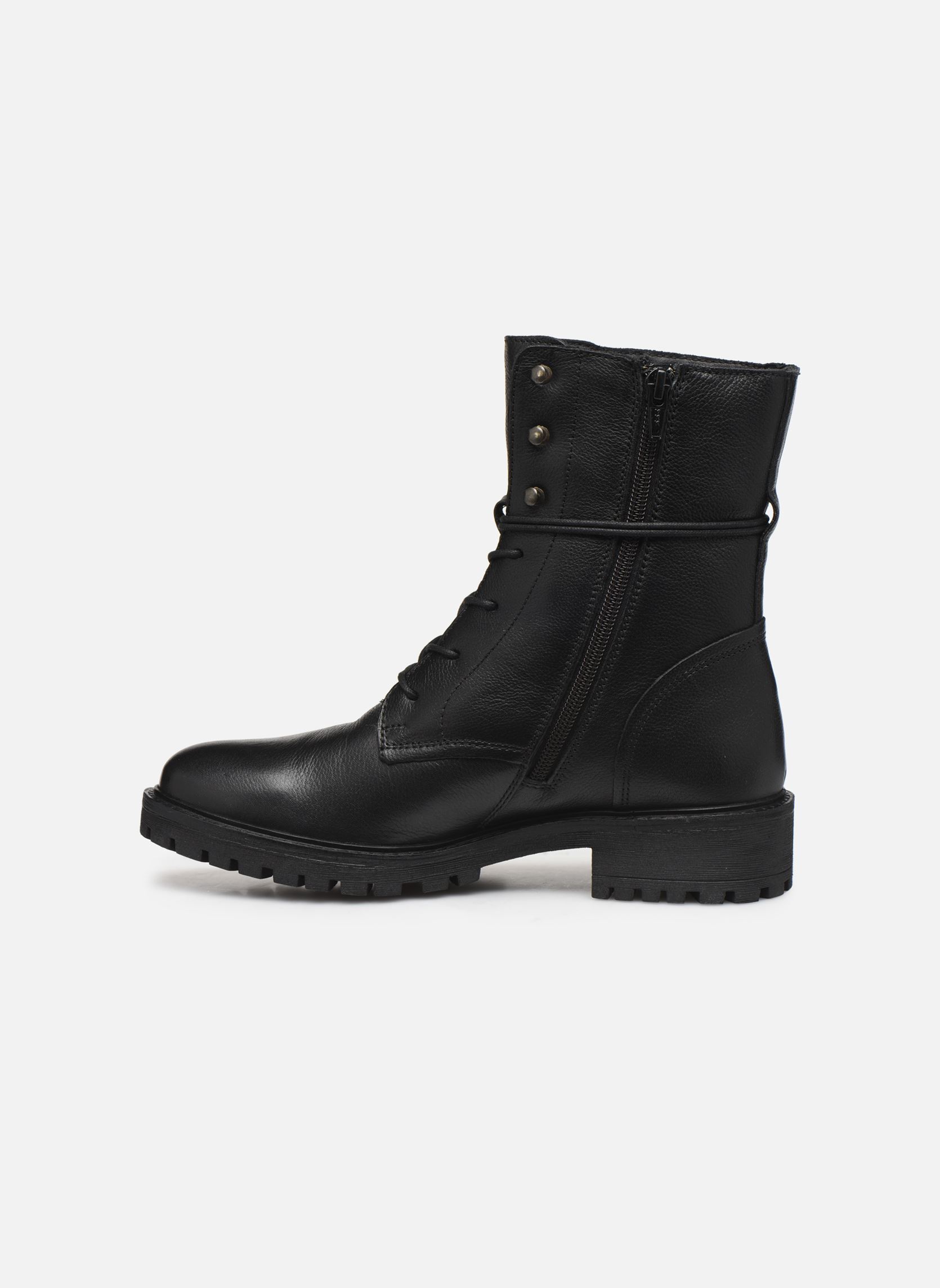 Bottines à lacets D HOARA 2 femme noir Geox Bottines à lacets D HOARA 2 femme noir BLACK