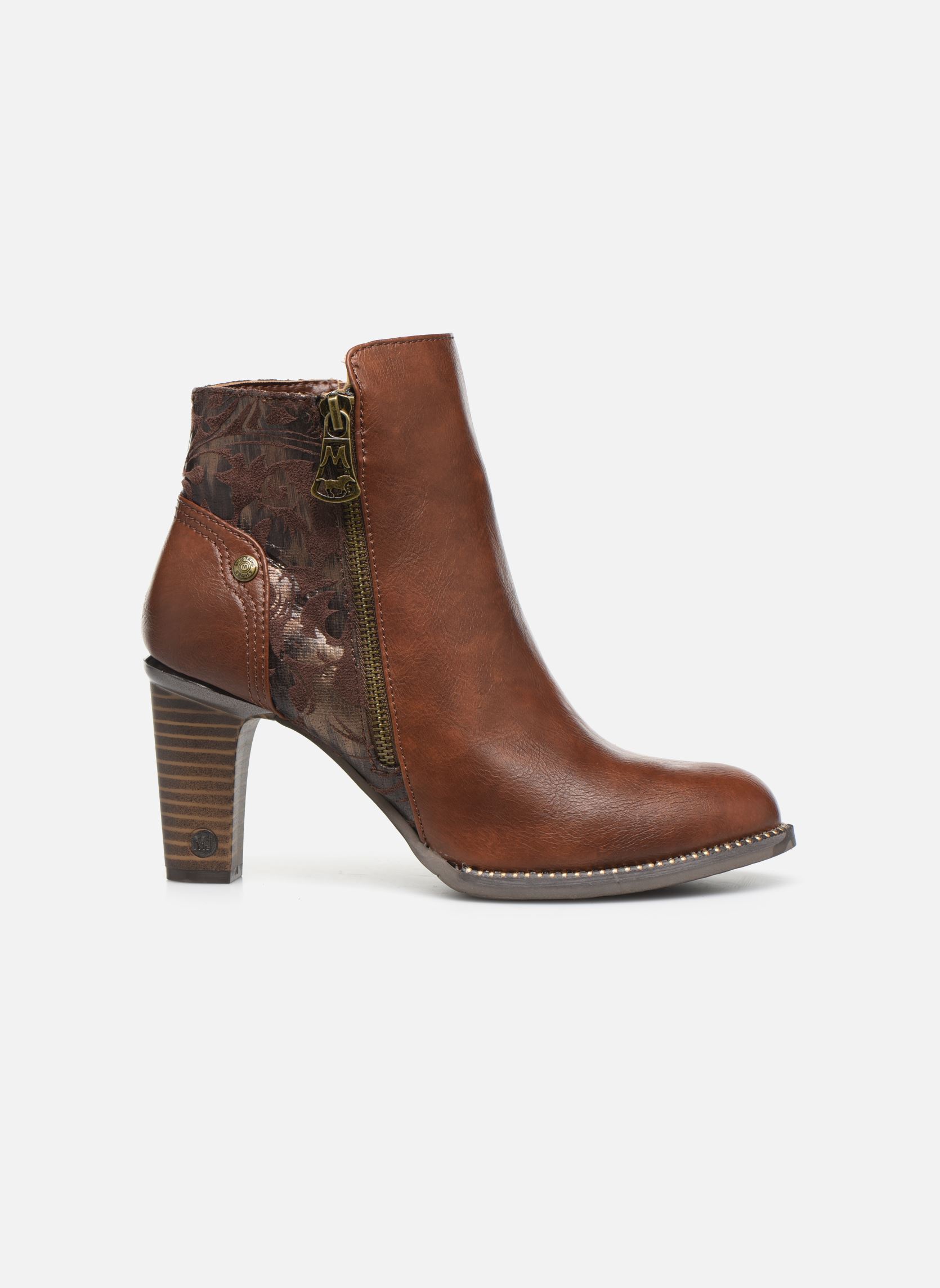 Lage enkellaarsjes Nathael dames bruin Mustang shoes Lage enkellaarsjes Nathael dames bruin KASTANIE