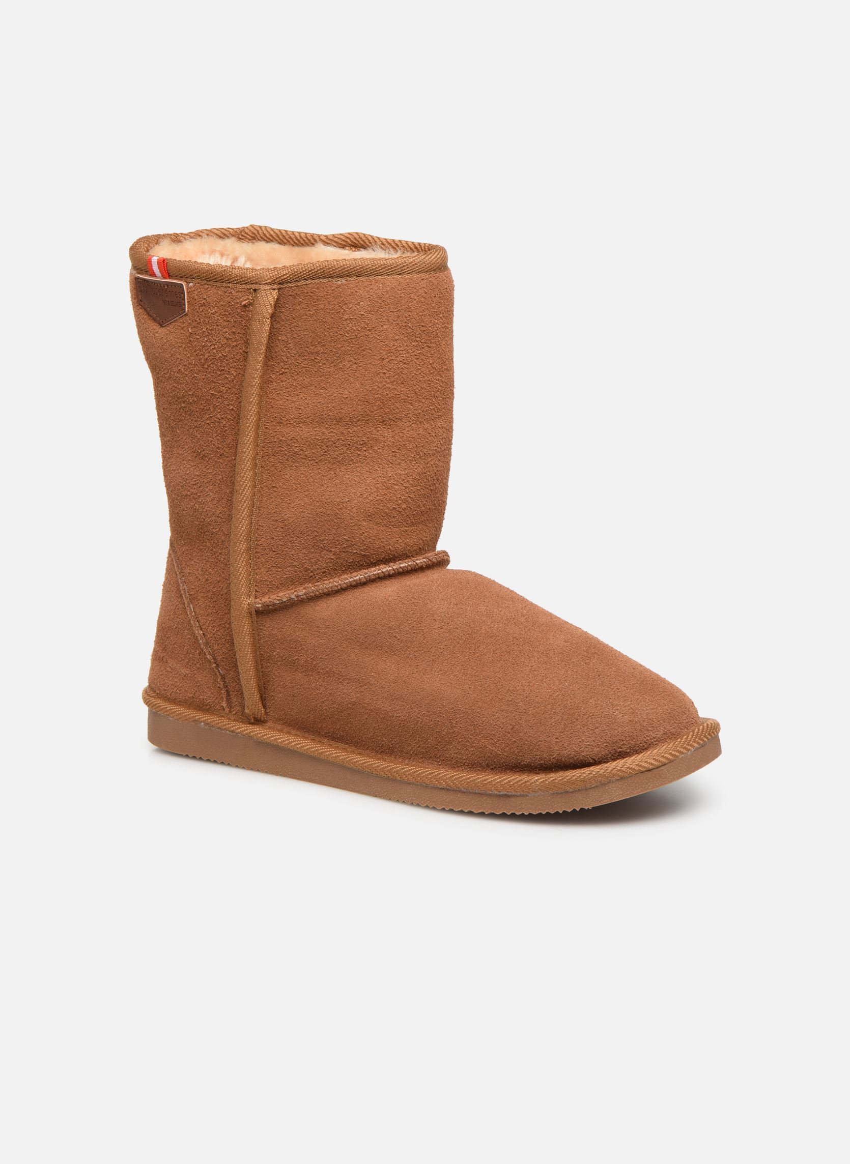 Bottines fourrées Mountain femme marron Les Tropéziennes par M Belarbi Bottines fourrées Mountain femme marron CAMEL