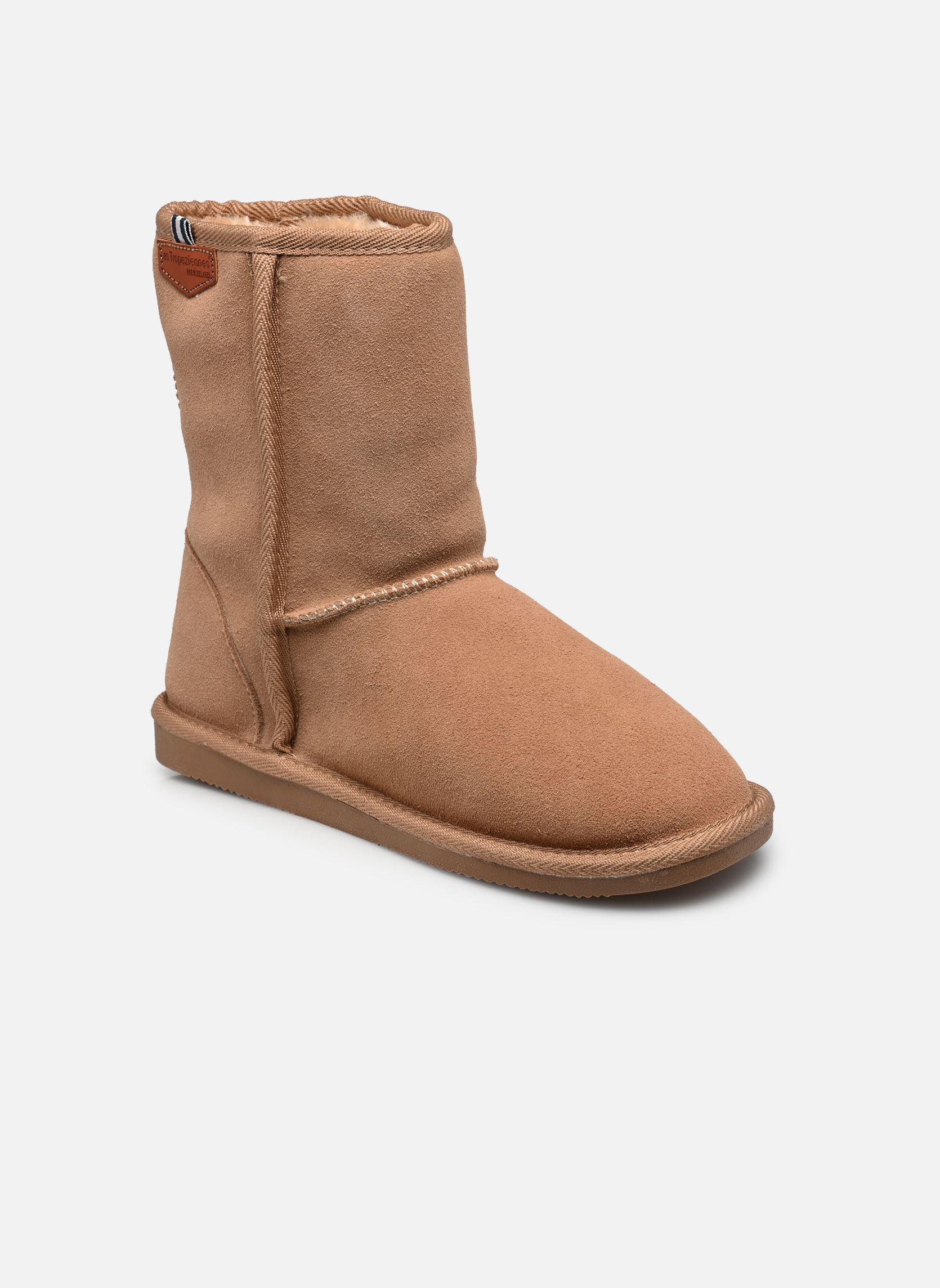 Gefütterte Stiefeletten Mountain damen beige Les Tropéziennes par M Belarbi Gefütterte Stiefeletten Mountain damen beige BEIGE