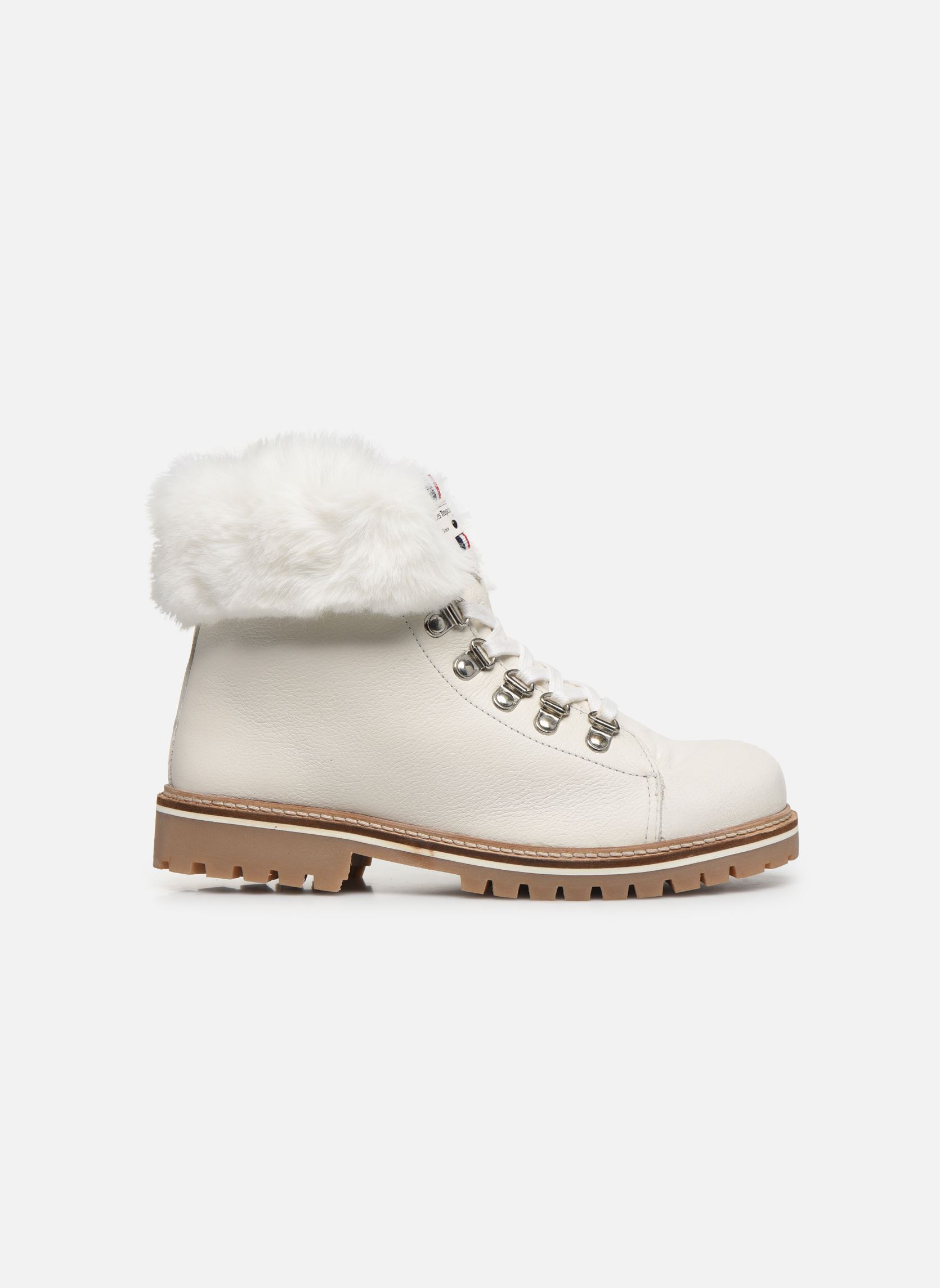 Bottines à lacets Lacen femme blanc Les Tropéziennes par M Belarbi Bottines à lacets Lacen femme blanc BLANC