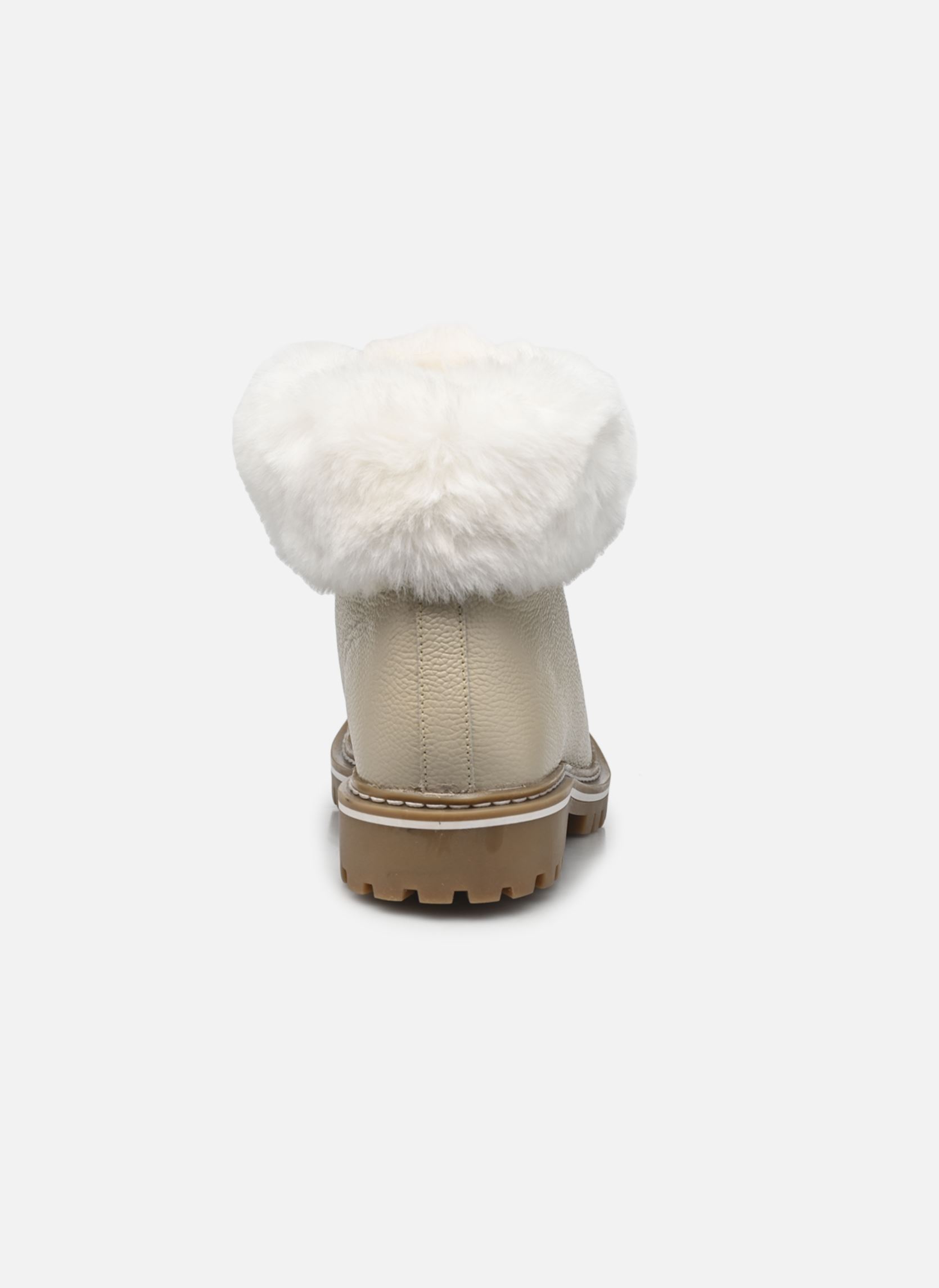 Geschnürte Stiefeletten Lacen damen beige Les Tropéziennes par M Belarbi Geschnürte Stiefeletten Lacen damen beige Creme