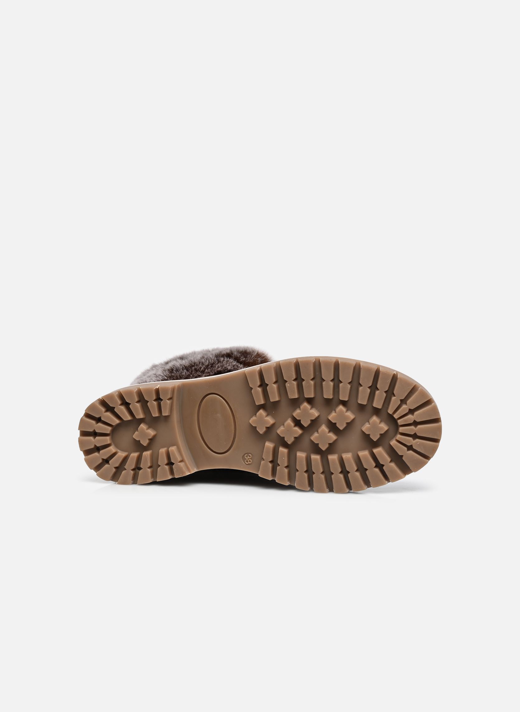 Geschnürte Stiefeletten Lacen damen gold und bronze Les Tropéziennes par M Belarbi Geschnürte Stiefeletten Lacen damen gold und bronze CUIVRE
