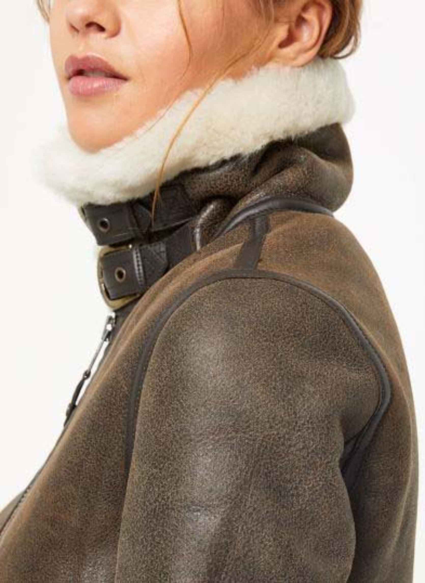 Vestes Bombardier Lcw 1257 W femme marron Schott Vestes Bombardier Lcw 1257 W femme marron DARK BROWN