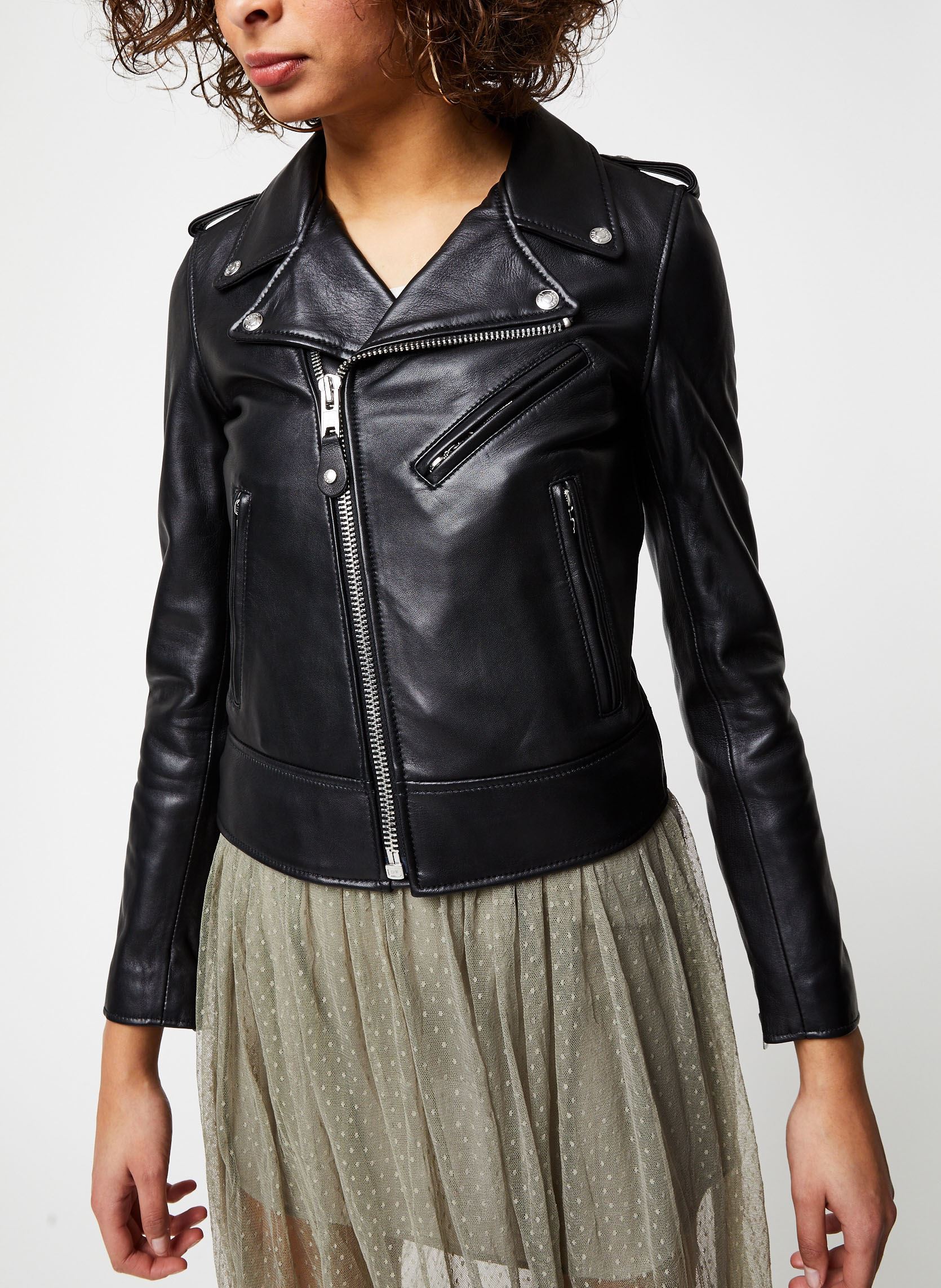 Vestes Veste Perfecto-LCW1601D femme noir Schott Vestes Veste Perfecto-LCW1601D femme noir BLACK