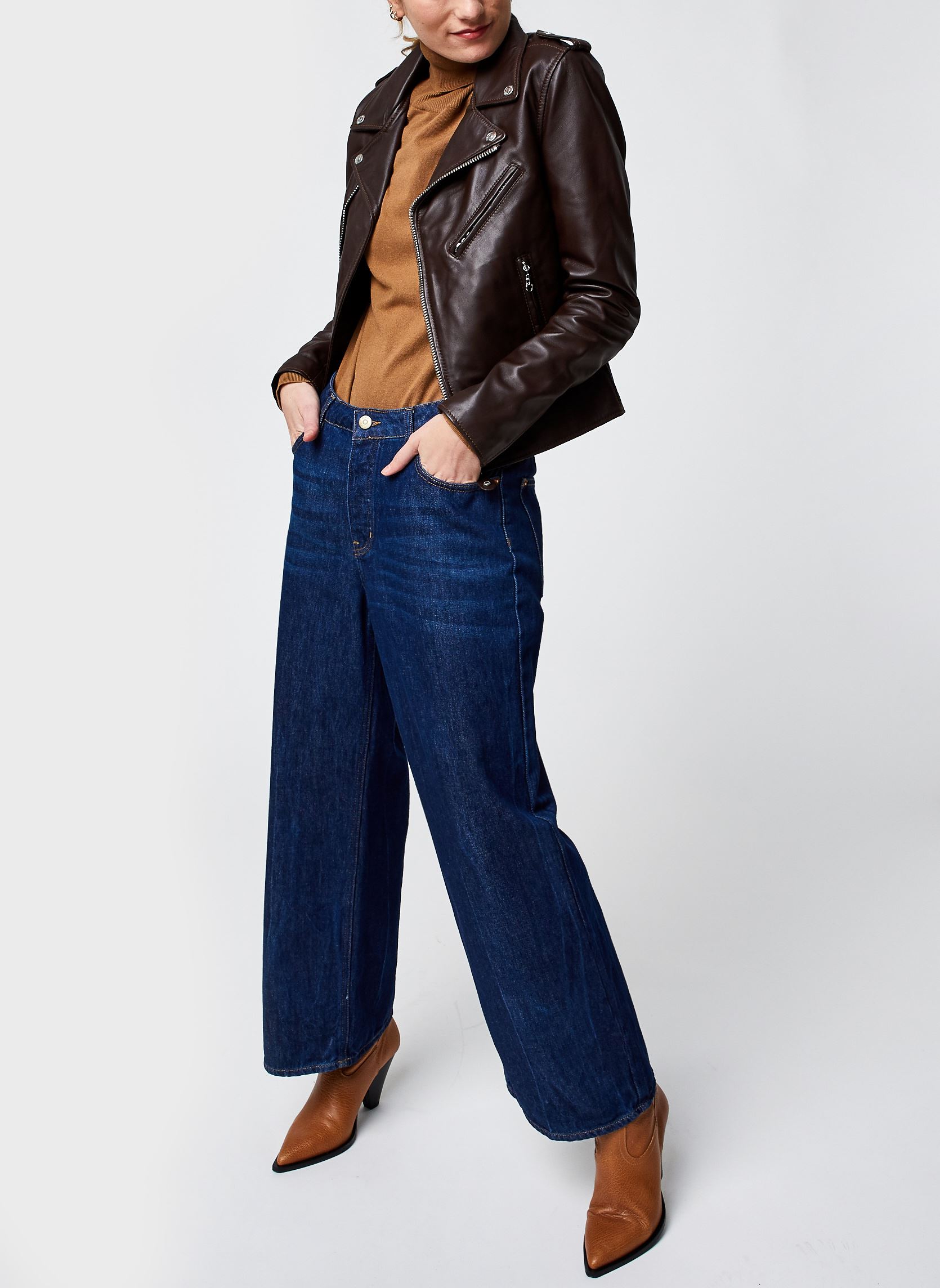 Jacken Veste Perfecto-LCW1601D damen violett Schott Jacken Veste Perfecto-LCW1601D damen violett PLUM