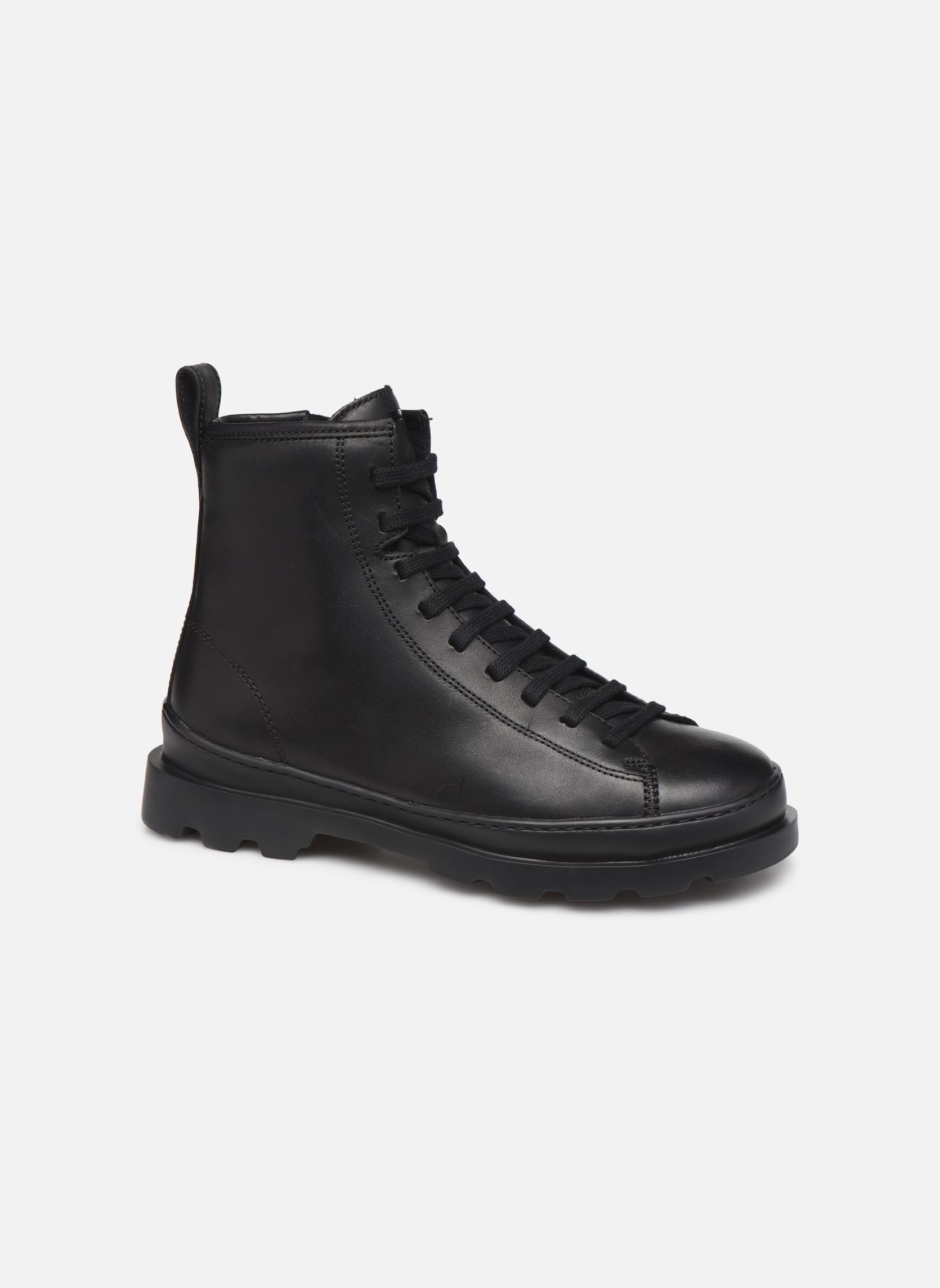 Botines con cordones Brutus K400325 mujer negro Camper Botines con cordones Brutus K400325 mujer negro Black