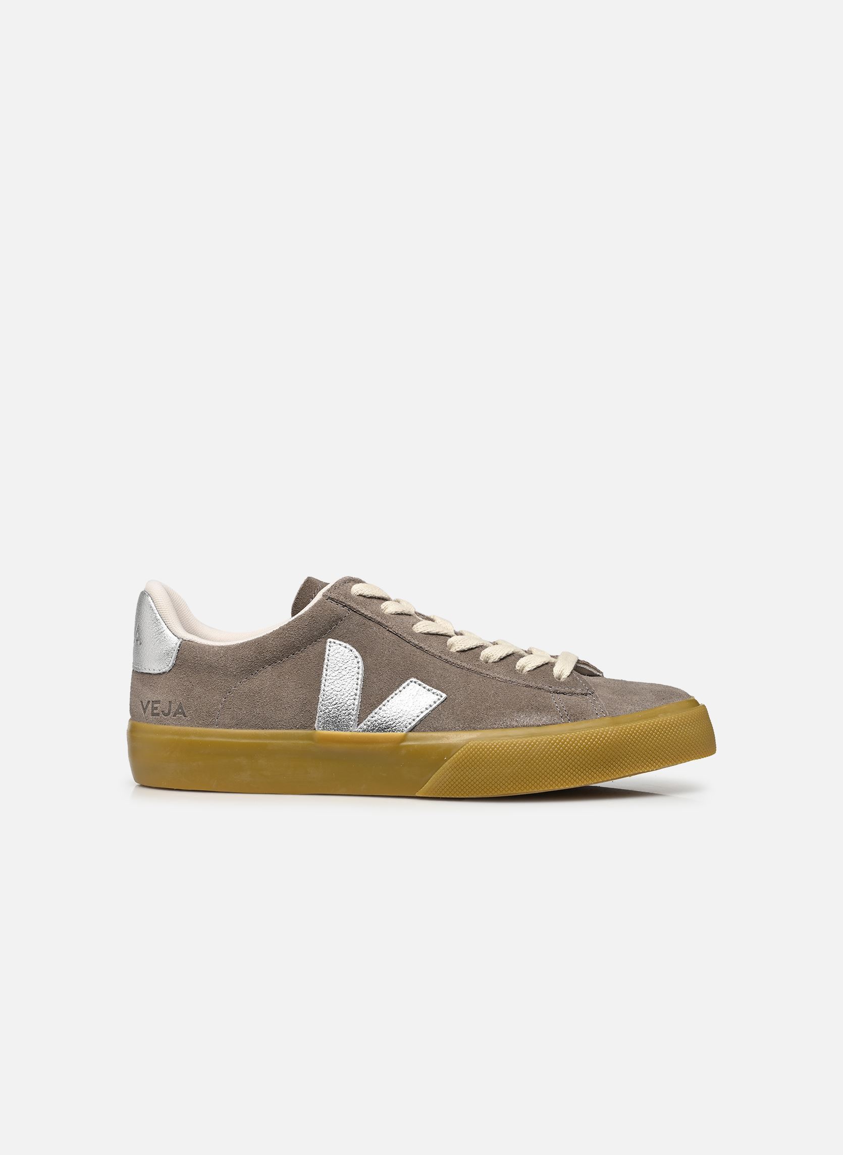 Baskets basses Campo femme gris Veja Baskets basses Campo femme gris MOONROCK_SILVER_NATURAL