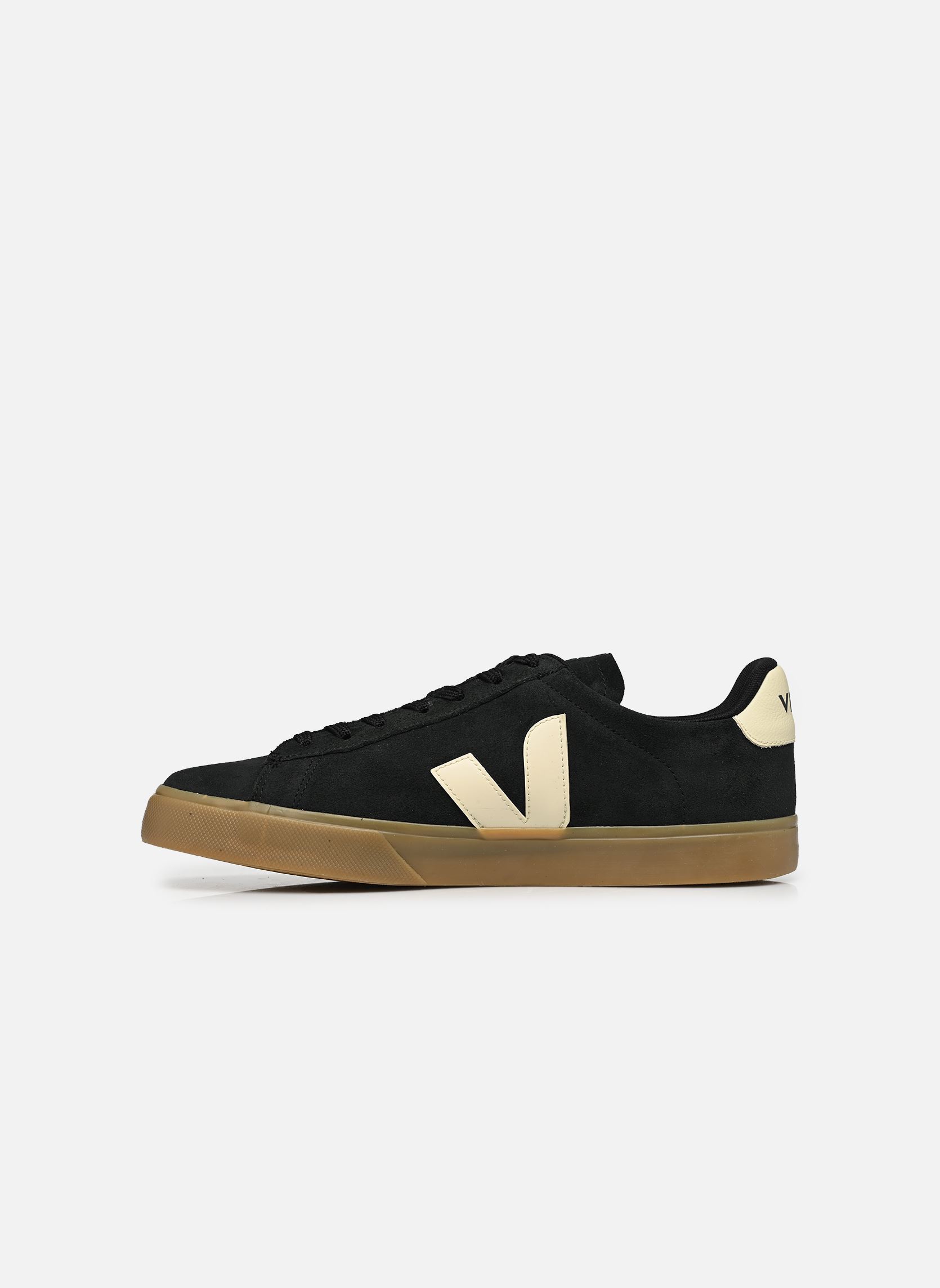 Baskets basses Campo homme noir Veja Baskets basses Campo homme noir BLACK_PIERRE_NATURAL