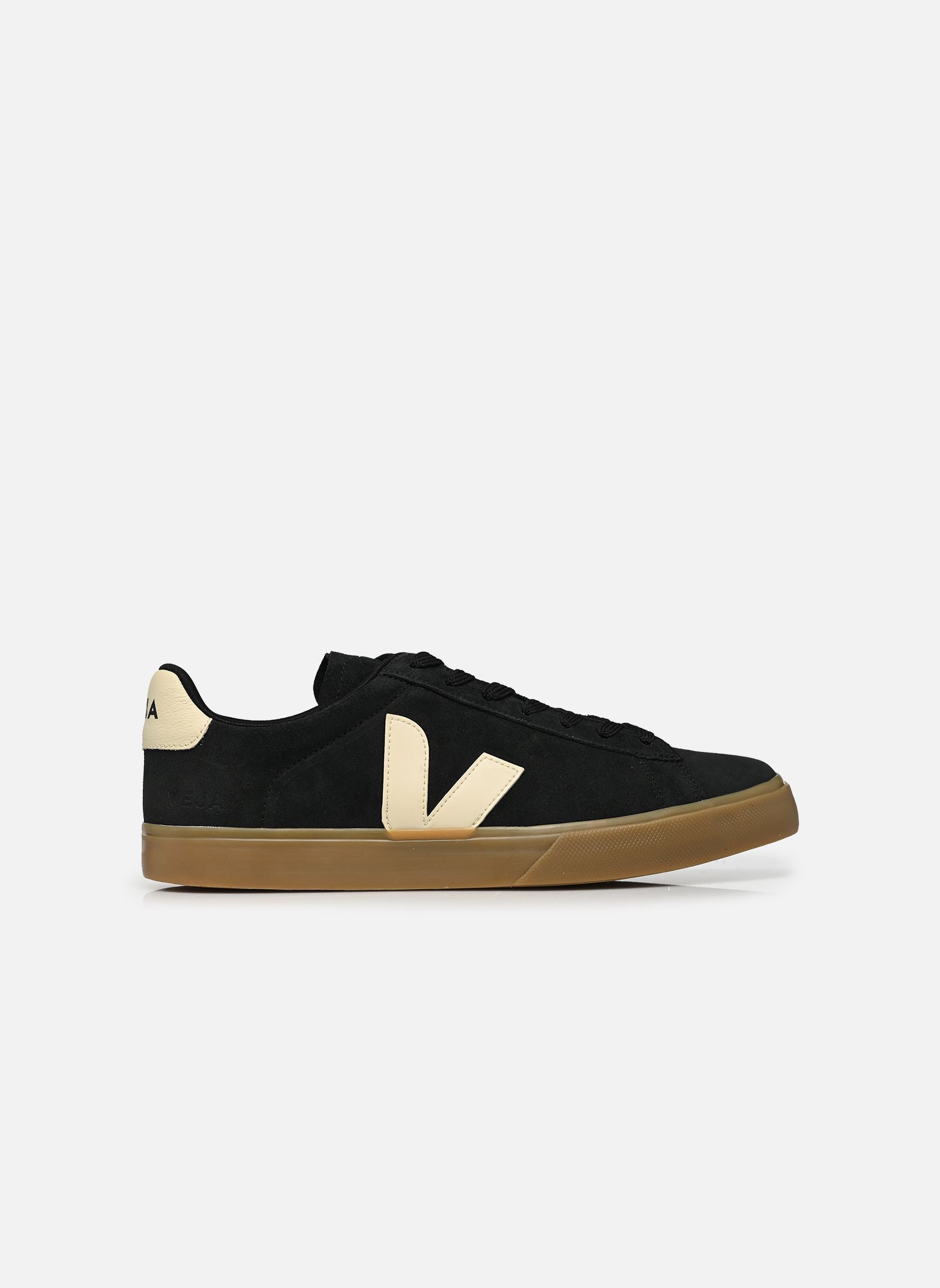 Baskets basses Campo homme noir Veja Baskets basses Campo homme noir BLACK_PIERRE_NATURAL