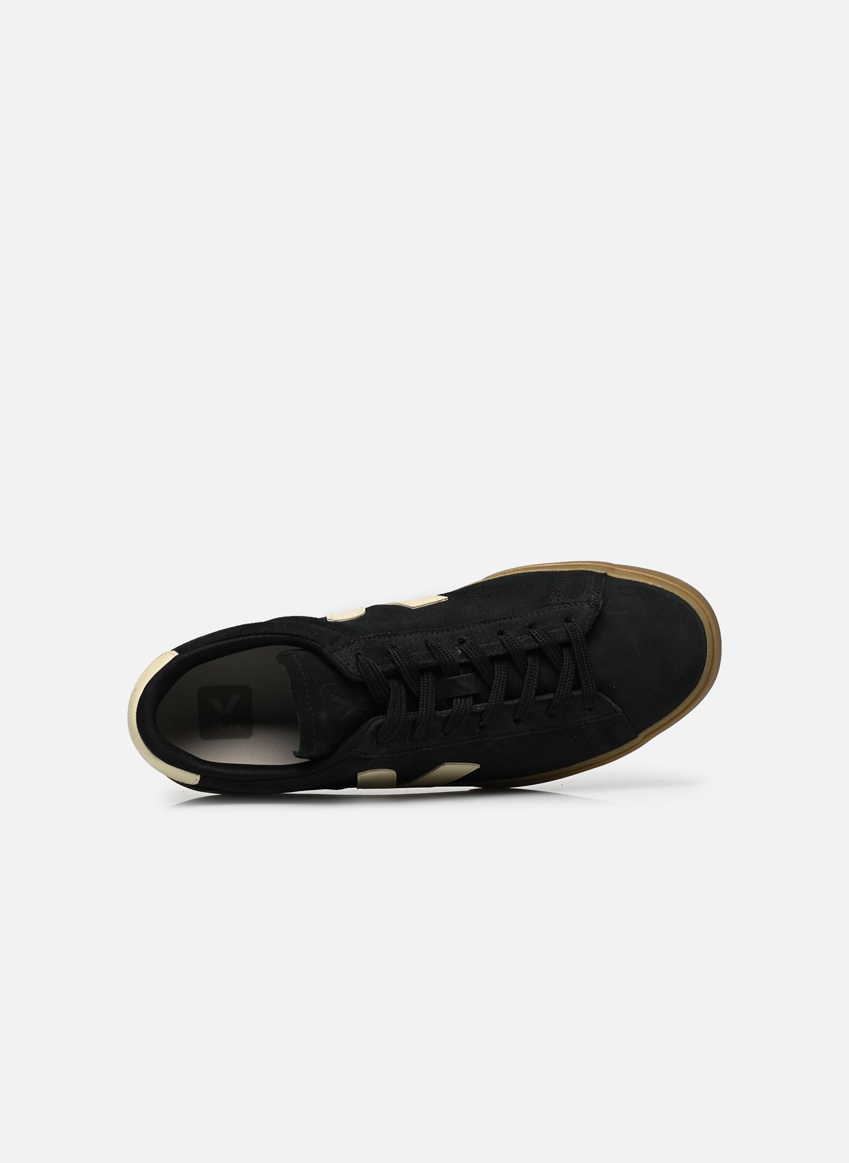 Baskets basses Campo homme noir Veja Baskets basses Campo homme noir BLACK_PIERRE_NATURAL