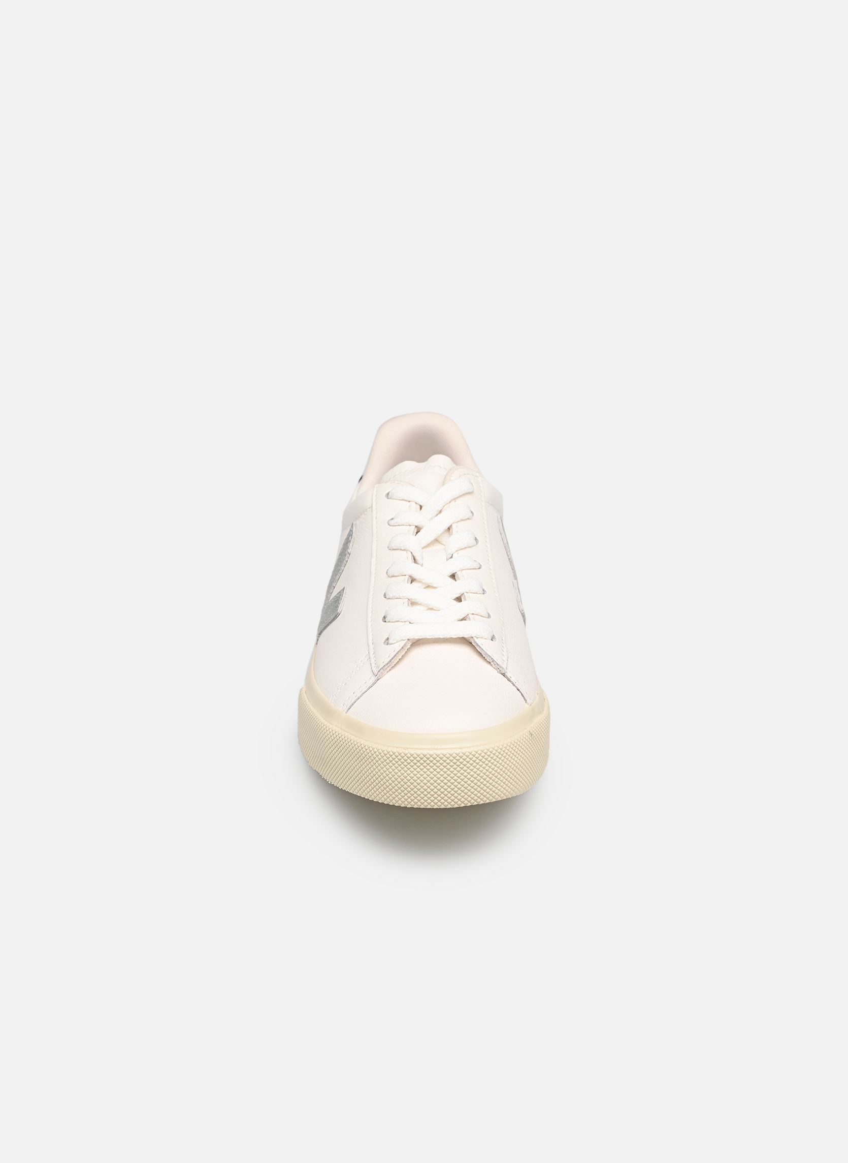 Niedrige Sneaker Campo damen weiß Veja Niedrige Sneaker Campo damen weiß WHITE_SILVER_BLACK