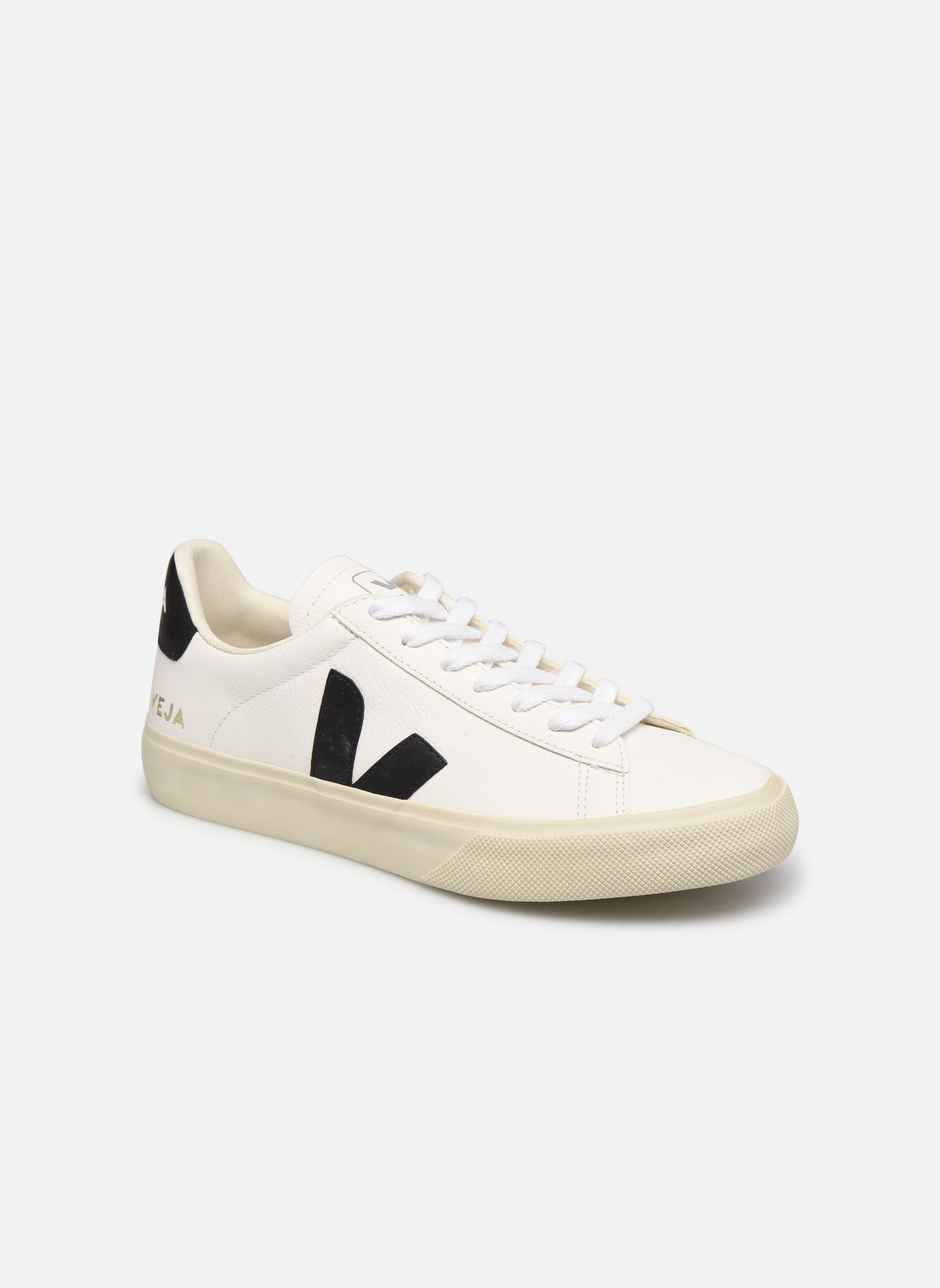 Baskets basses Campo blanc Veja Baskets basses Campo blanc EXTRA-WHITE_BLACK