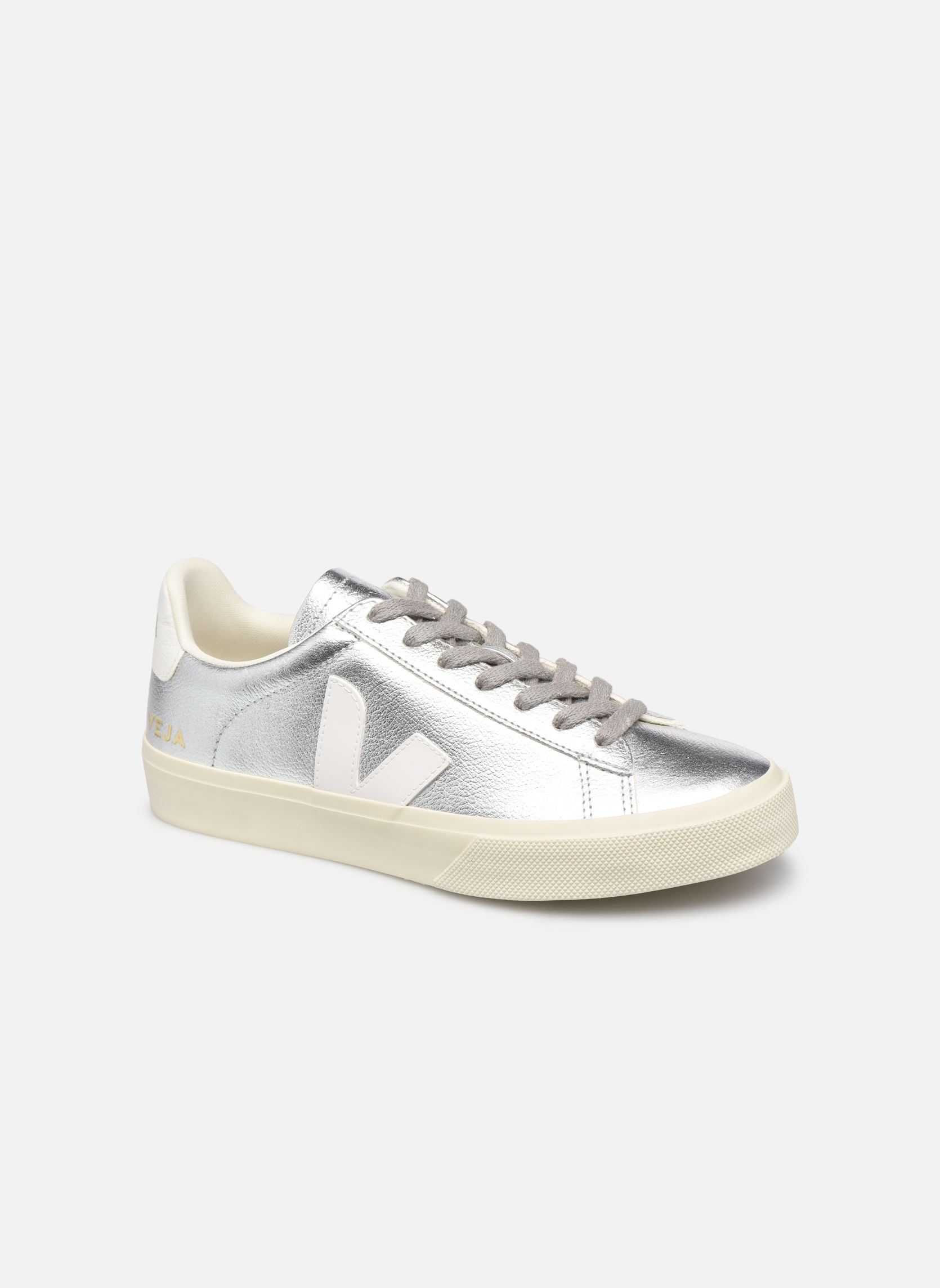 Baskets basses Campo femme argent Veja Baskets basses Campo femme argent SILVER WHITE