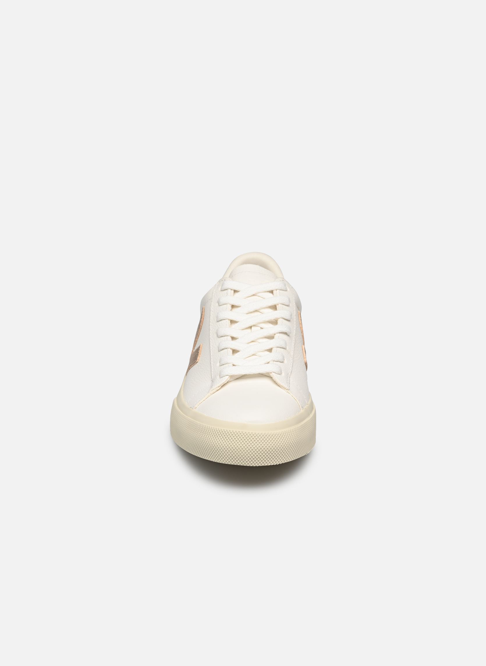 Niedrige Sneaker Campo damen weiß Veja Niedrige Sneaker Campo damen weiß EXTRA-WHITE_PLATINE