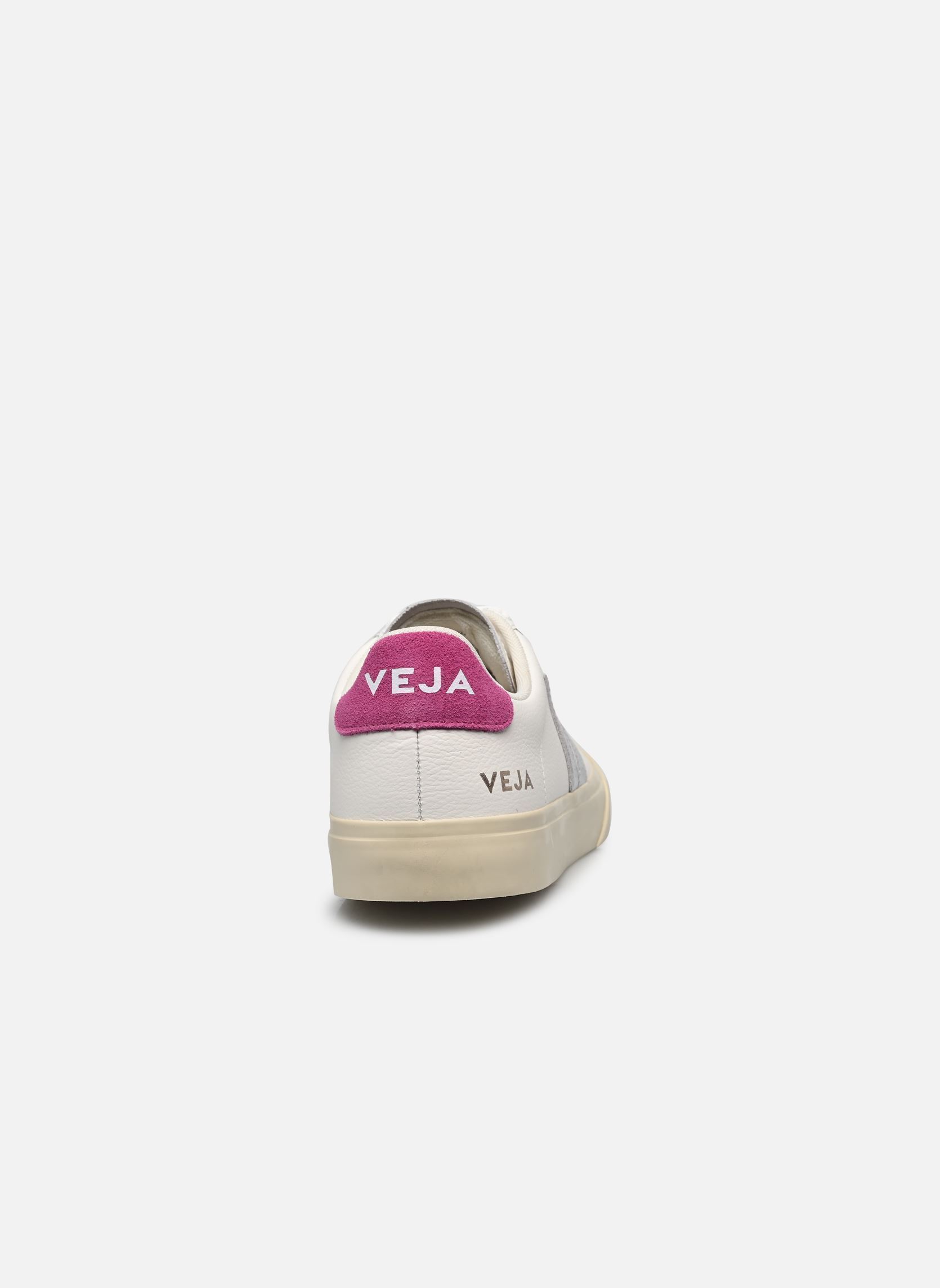 Lage sneakers Campo dames wit Veja Lage sneakers Campo dames wit WHITE_SILVER_ULTRAVIOLET
