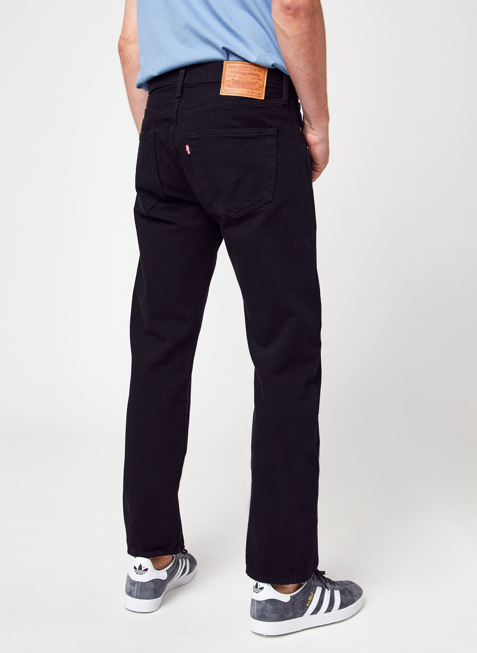 Jeans droit 501® LEVI’S® ORIGINAL homme noir Levi's Jeans droit 501® LEVI’S® ORIGINAL homme noir BLACK