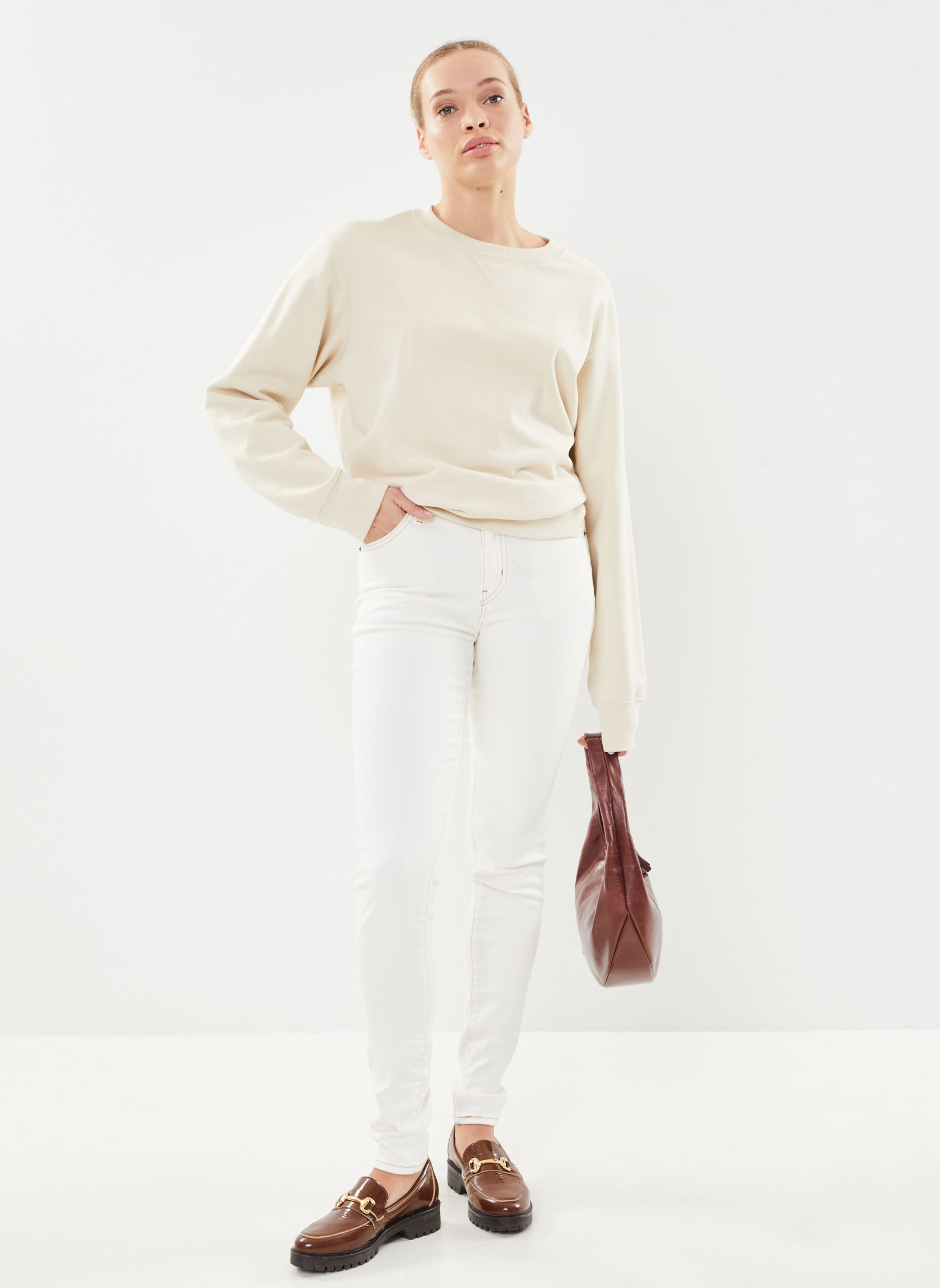Jeans slim et skinny 721 High Rise Skinny W femme blanc Levi's Jeans slim et skinny 721 High Rise Skinny W femme blanc EGRET