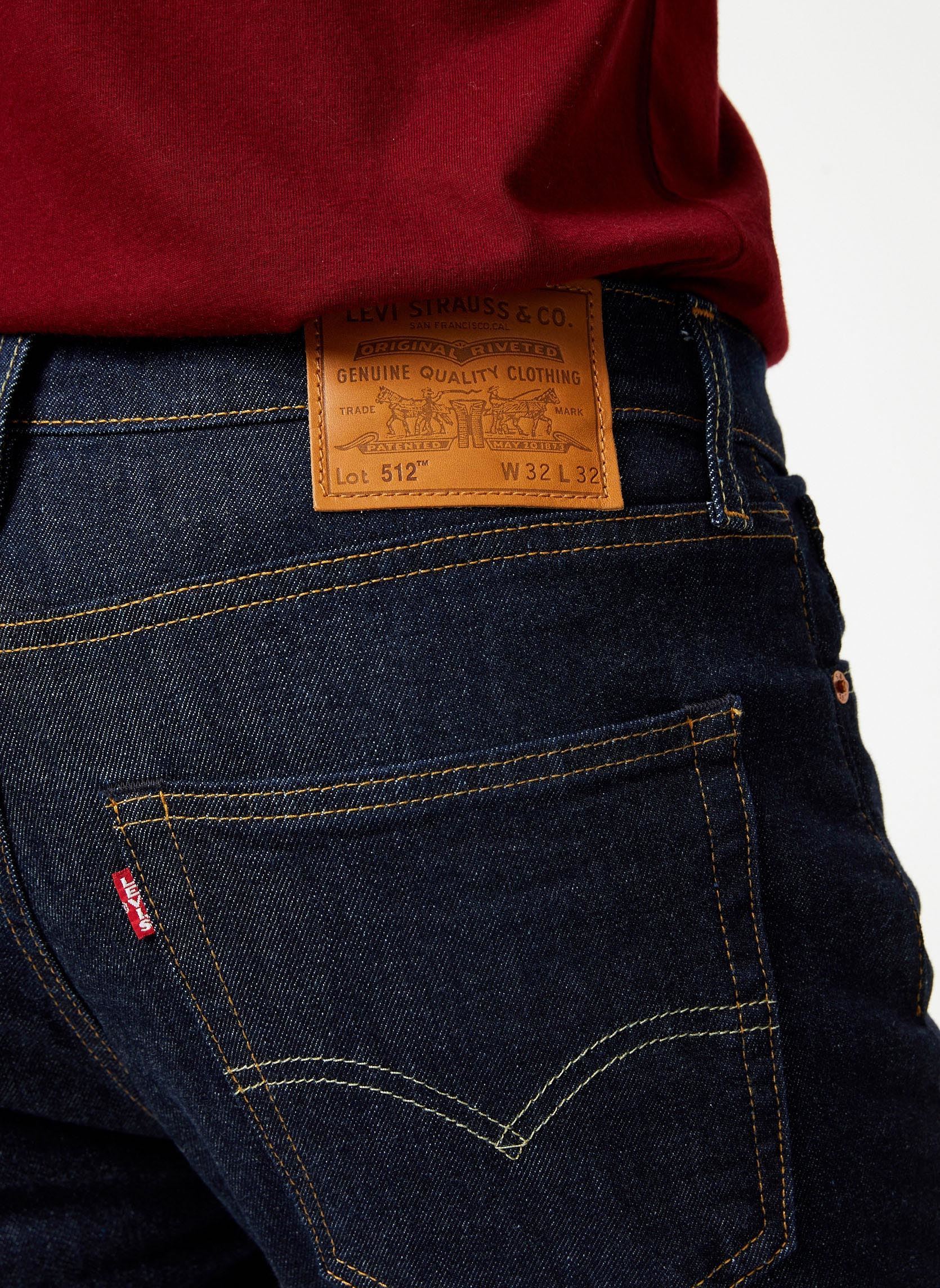 Pantalons slim 512™ SLIM TAPER homme bleu Levi's Pantalons slim 512™ SLIM TAPER homme bleu 28833-0280