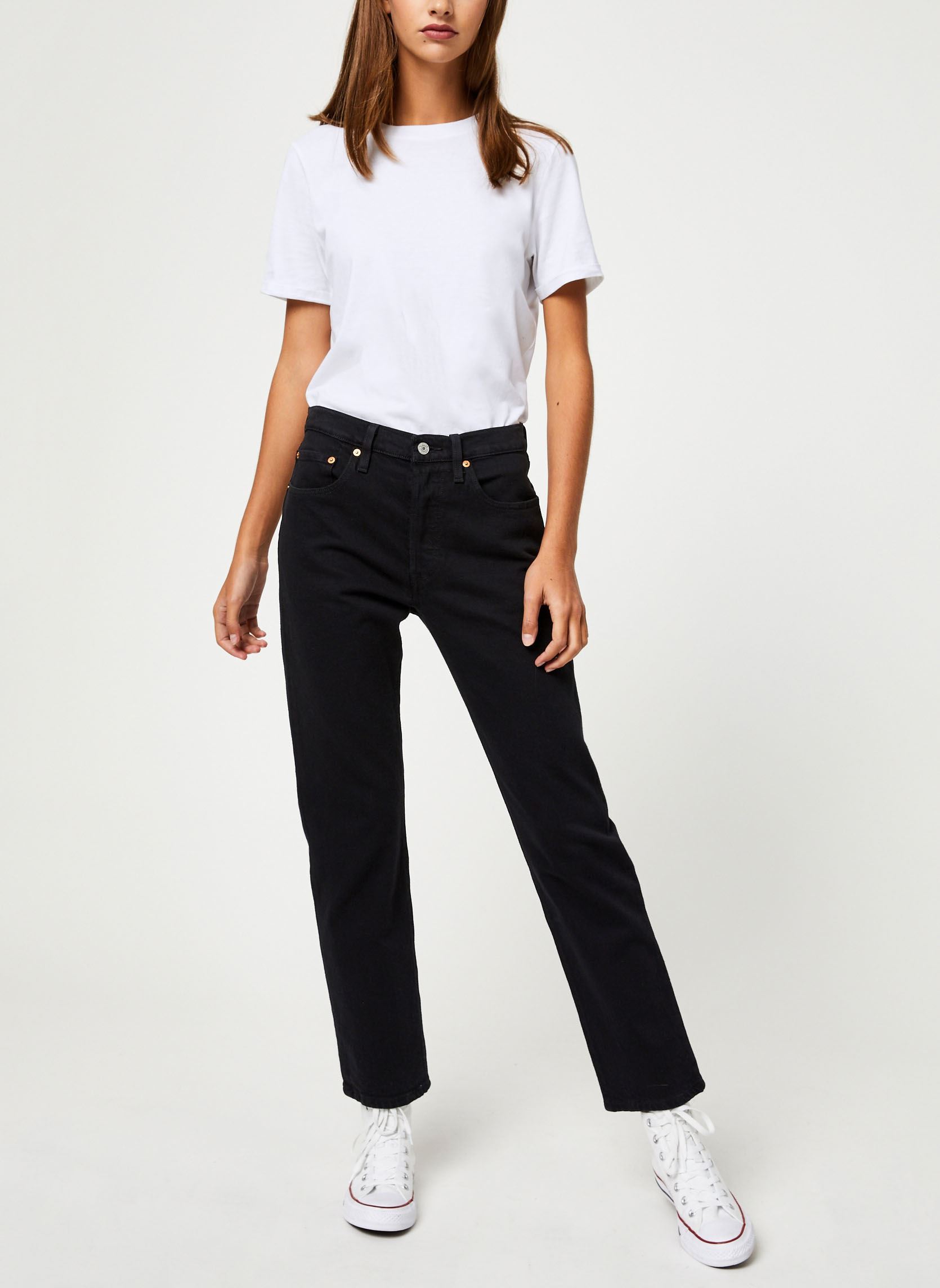 Jeans droit 501® Crop femme noir Levi's Jeans droit 501® Crop femme noir BLACK SPROUT