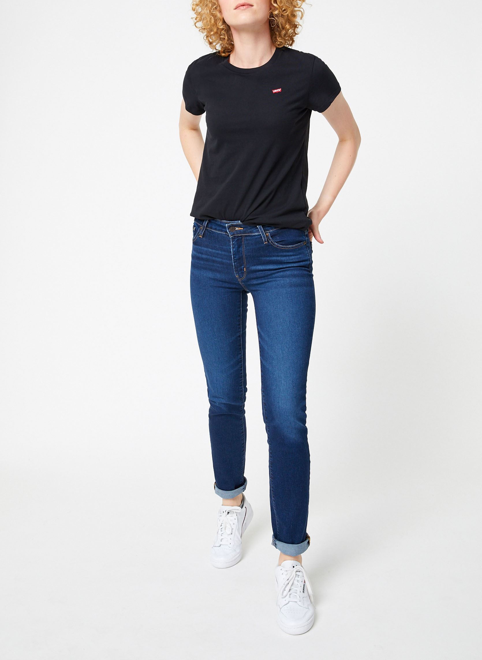 Tee-shirts Perfect Tee W femme noir Levi's Tee-shirts Perfect Tee W femme noir MINERAL BLACK