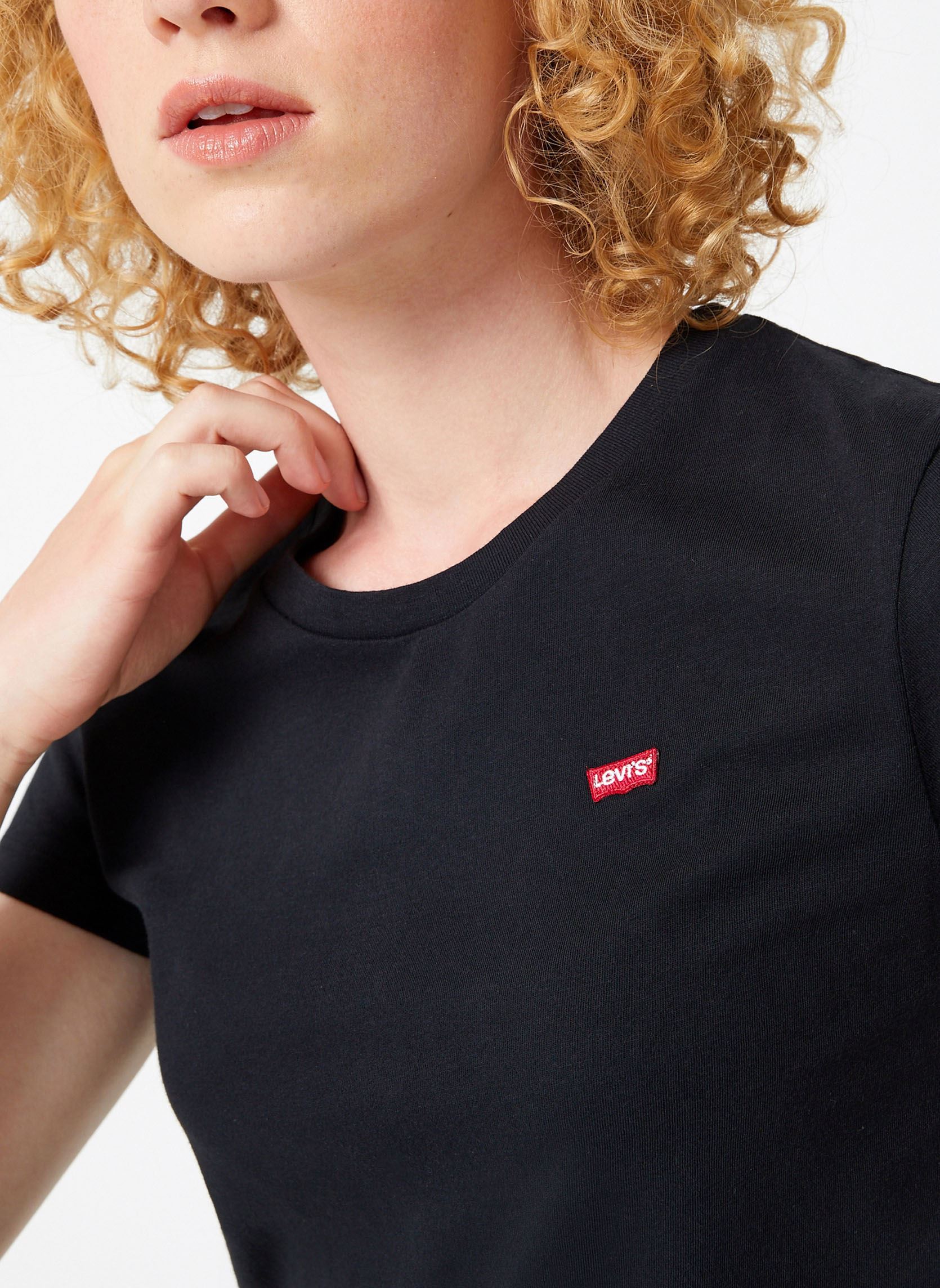 Tee-shirts Perfect Tee W femme noir Levi's Tee-shirts Perfect Tee W femme noir MINERAL BLACK