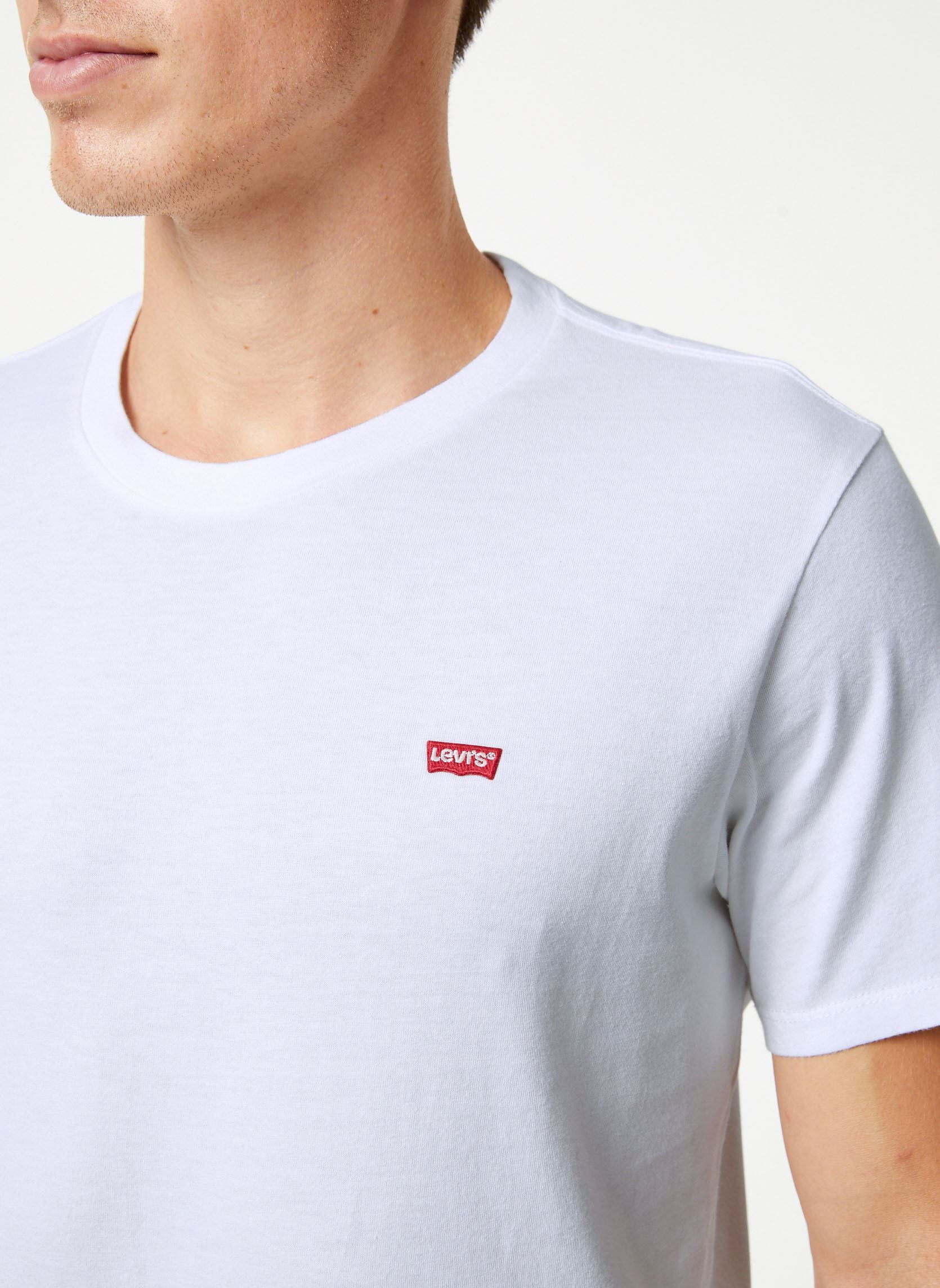 T-Shirts Ss Original Hm Tee M herren weiß Levi's T-Shirts Ss Original Hm Tee M herren weiß WHITE +