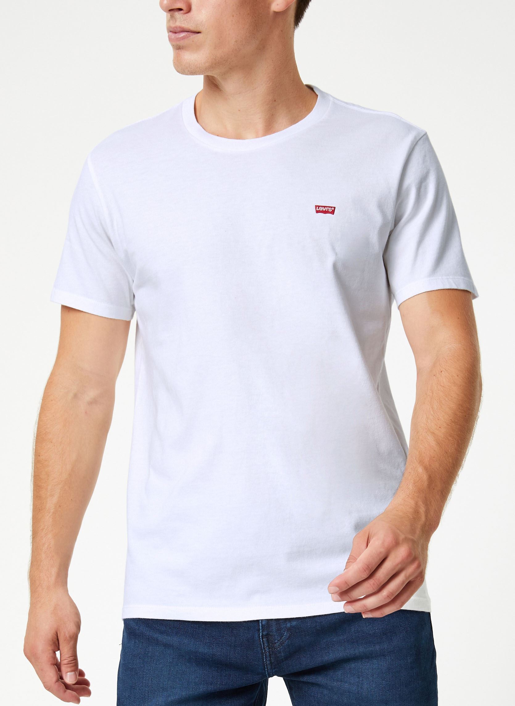 T-Shirts Ss Original Hm Tee M herren weiß Levi's T-Shirts Ss Original Hm Tee M herren weiß WHITE +