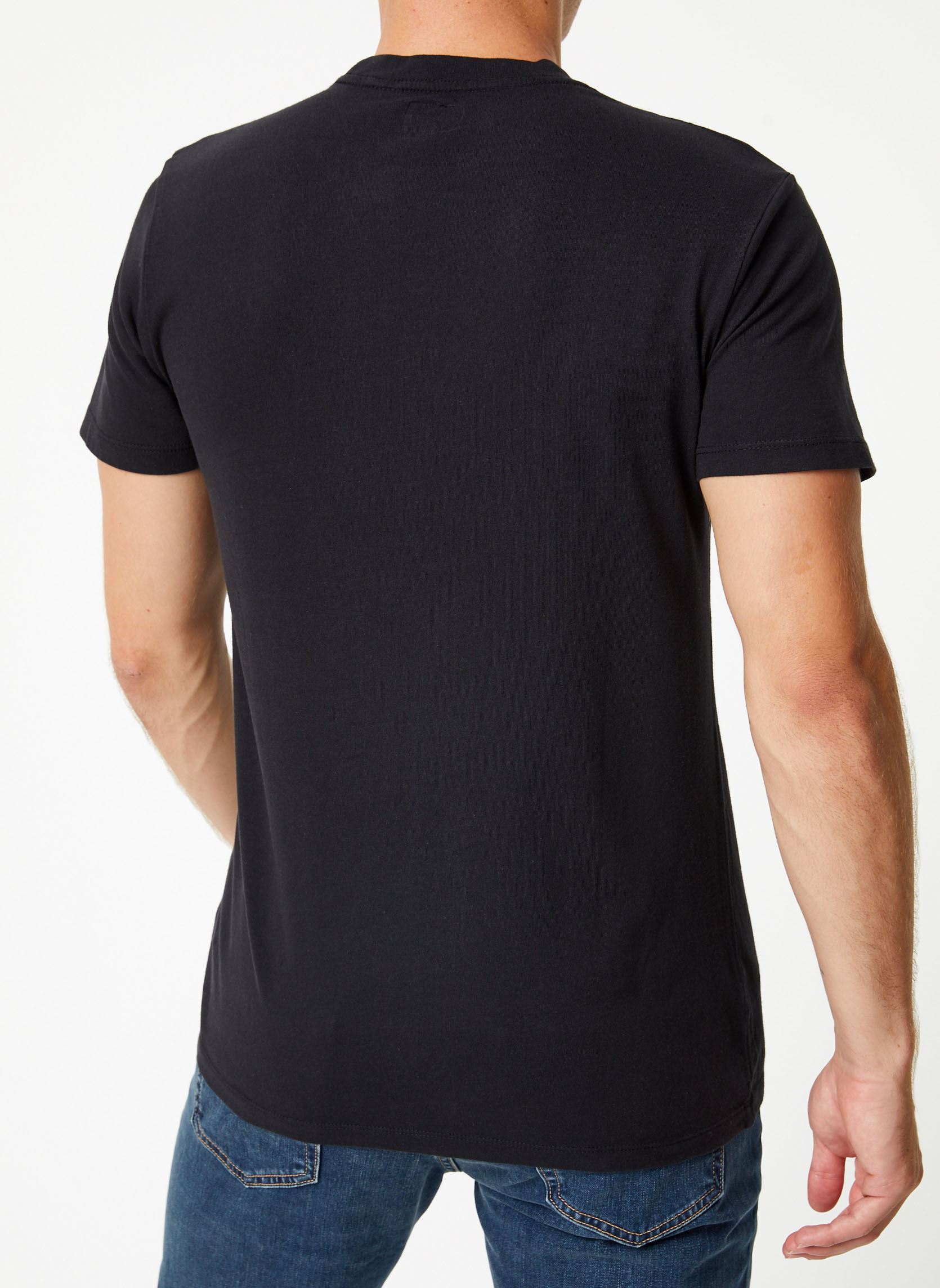 Tee-shirts Ss Original Hm Tee M homme noir Levi's Tee-shirts Ss Original Hm Tee M homme noir COTTON + PATCH BLACK
