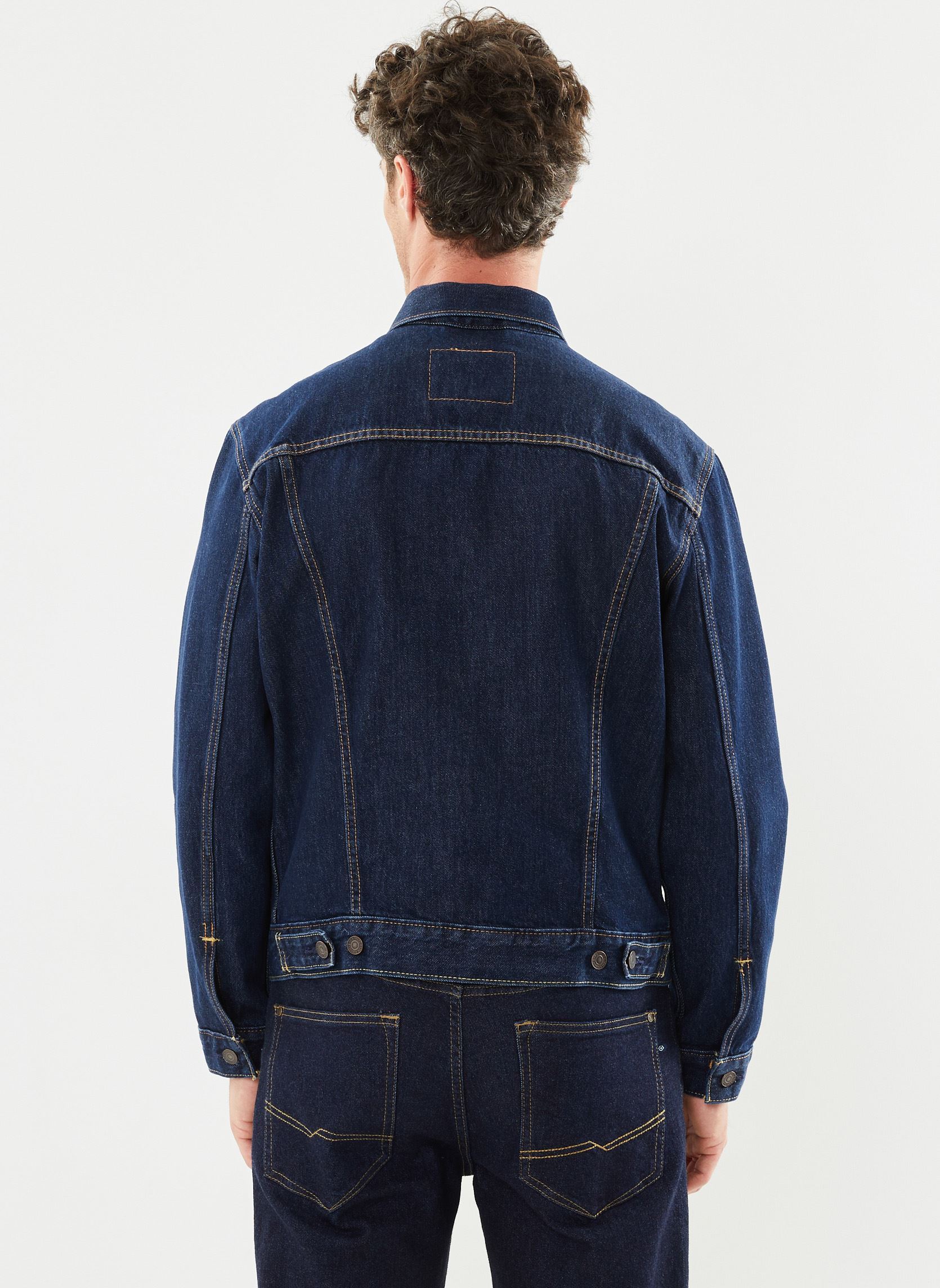 Vestes en jean The Trucker Jacket M homme bleu Levi's Vestes en jean The Trucker Jacket M homme bleu ROCKRIDGE TRUCKER