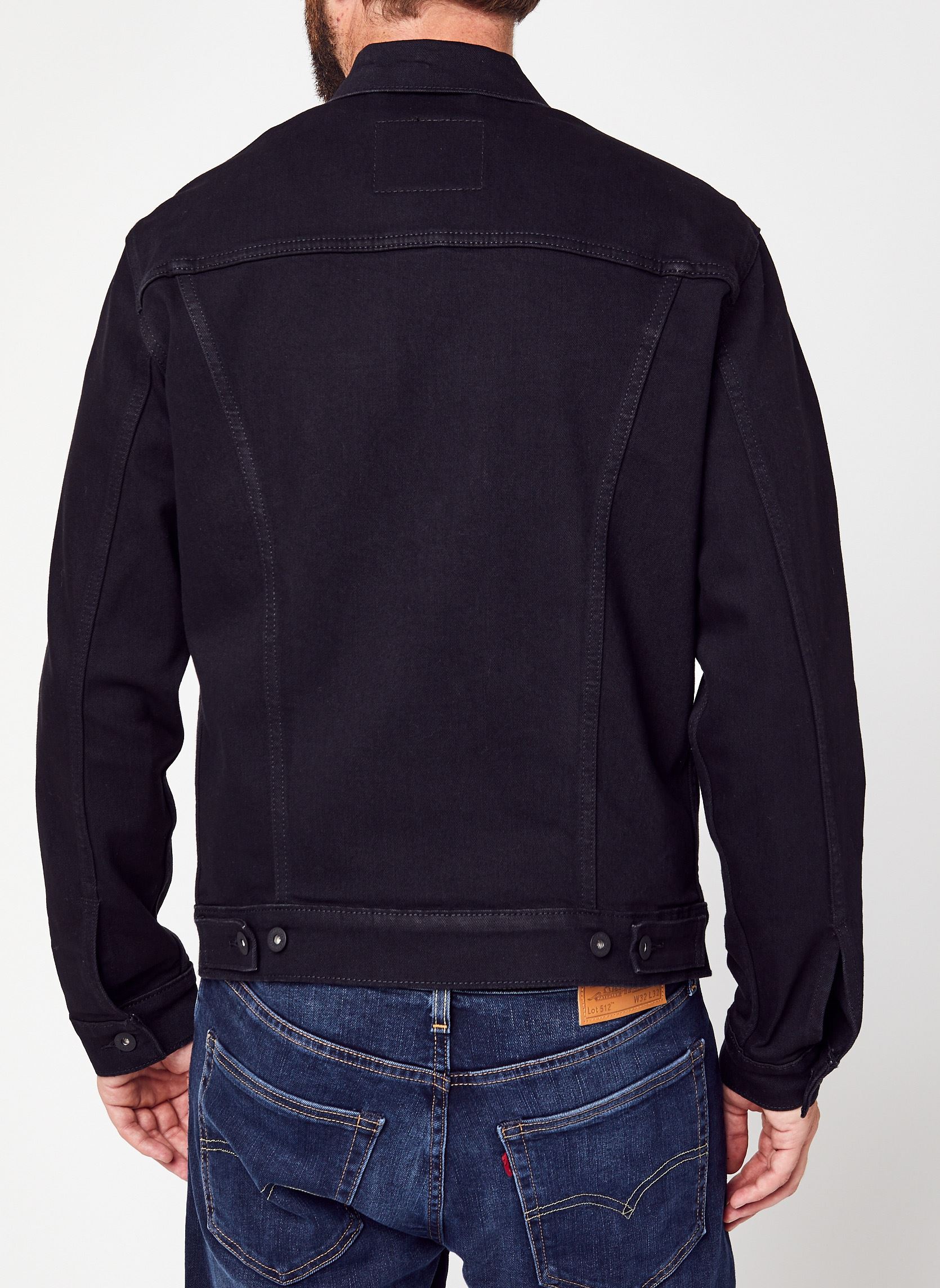 Spijkerjassen The Trucker Jacket M heren zwart Levi's Spijkerjassen The Trucker Jacket M heren zwart DARK HORSE TRUCKER