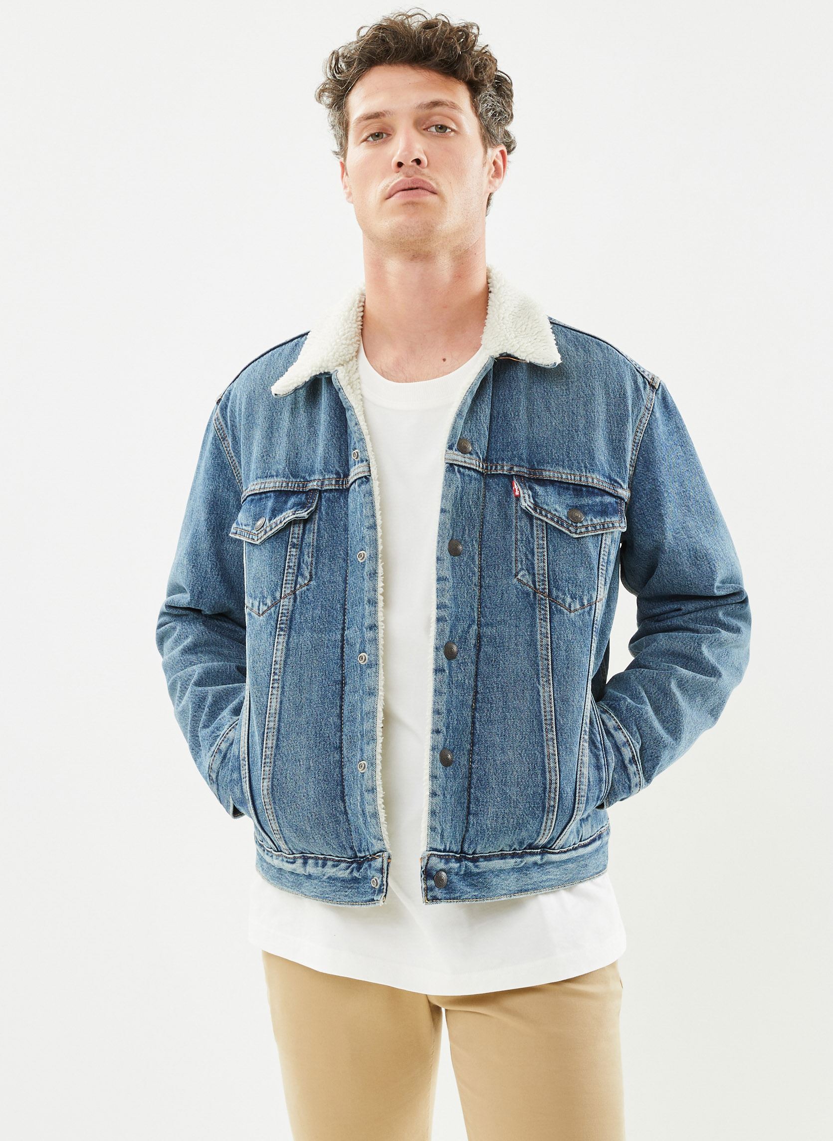Veste Levis TYPE 3 SHERPA TRUCKER EU - vue 5