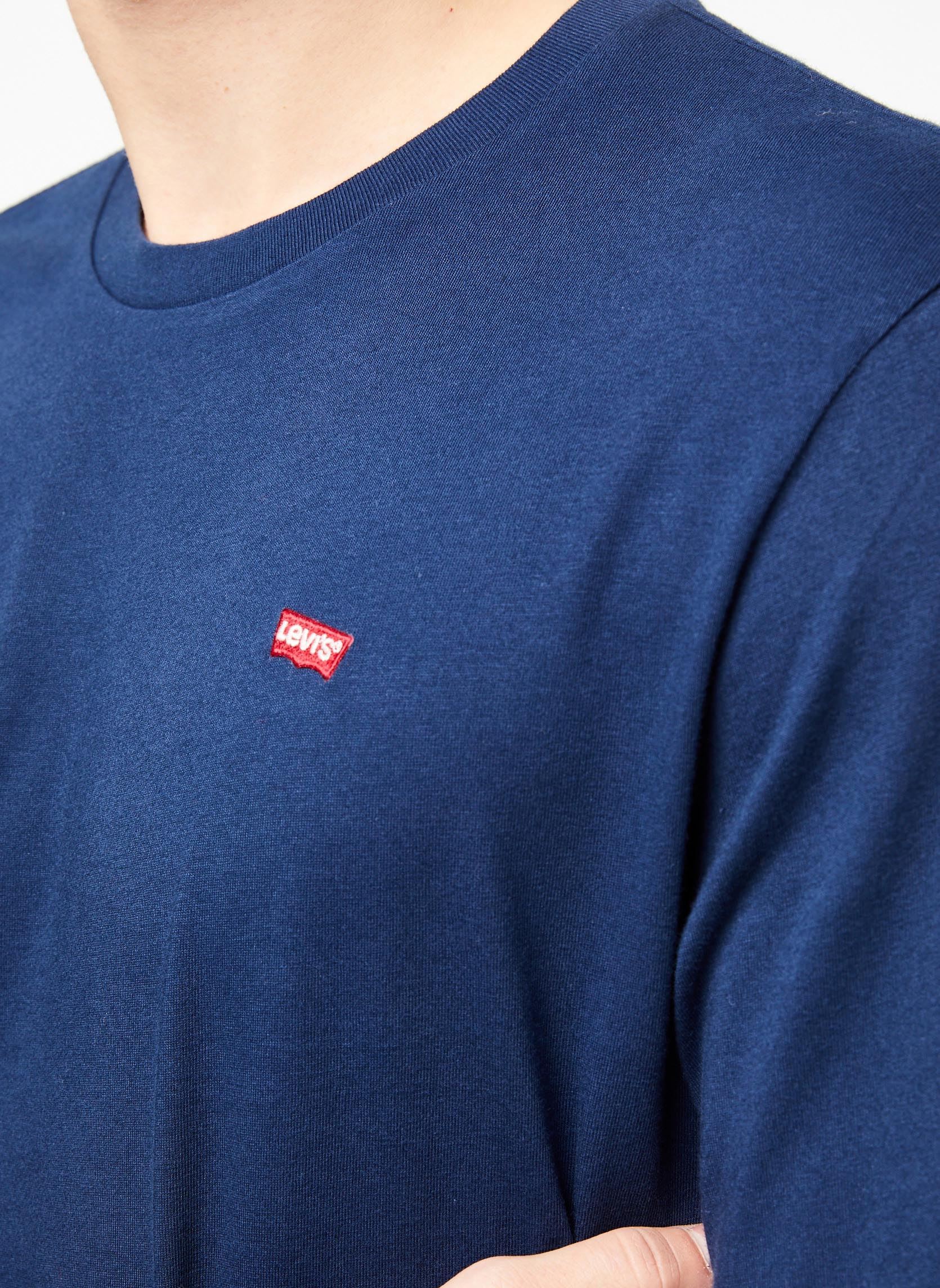 Tee-shirts Ls Original Hm Tee M homme bleu Levi's Tee-shirts Ls Original Hm Tee M homme bleu COTTON + PATCH DRESS BLUES