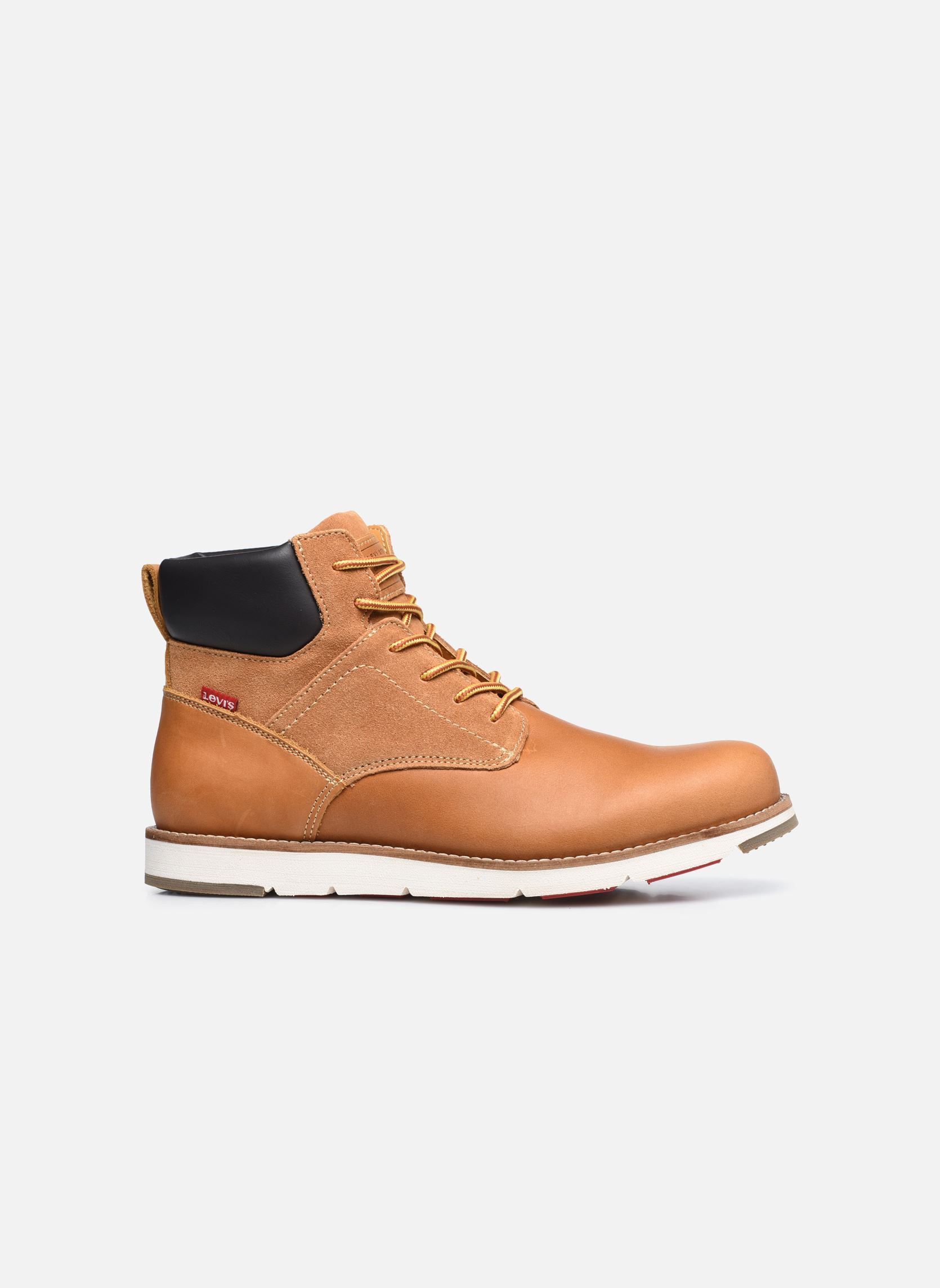 Botines con cordones JAX PLUS hombre marrón Levi's Botines con cordones JAX PLUS hombre marrón MEDIUM YELLOW