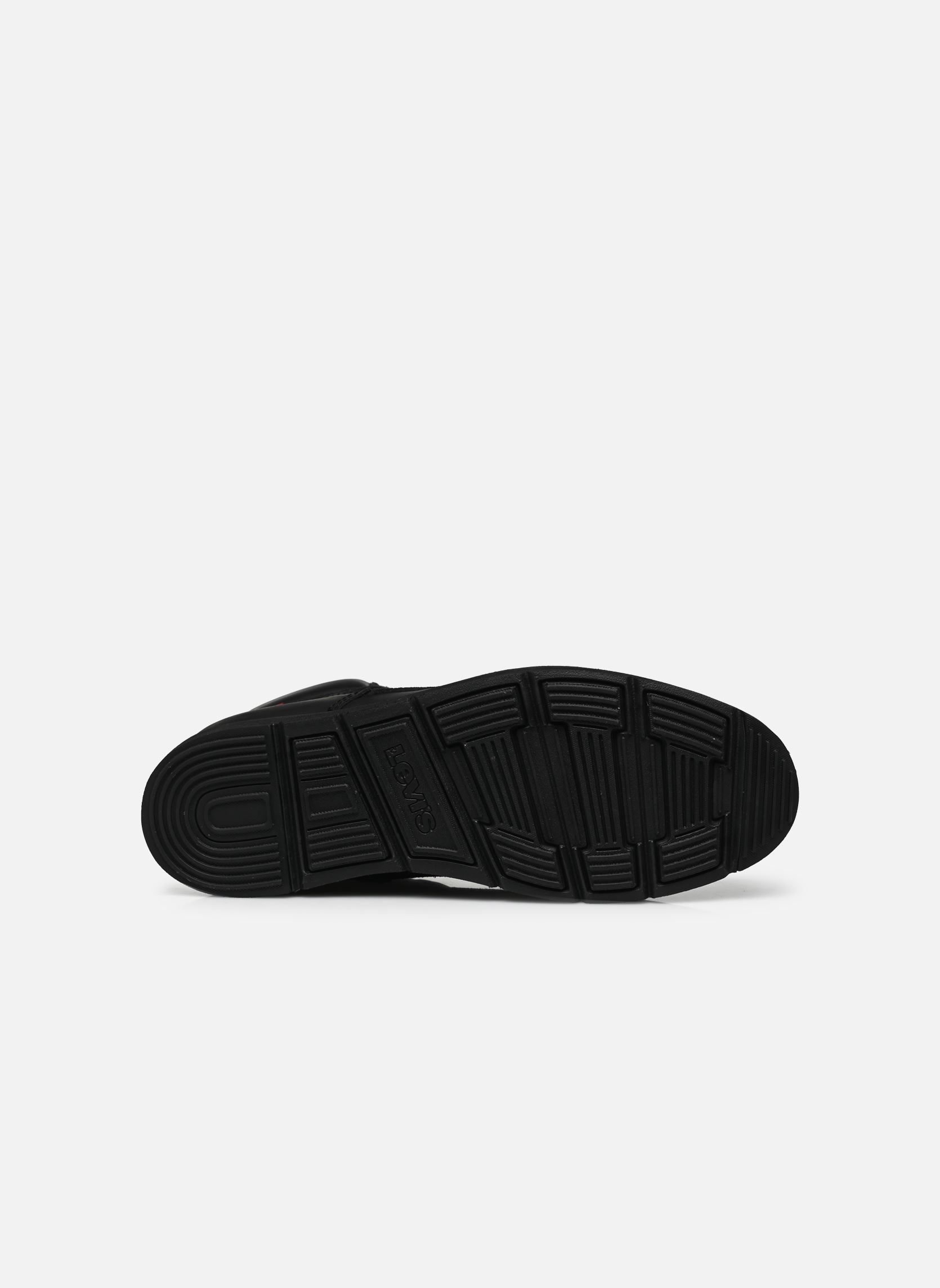 Veterlaarsjes JAX PLUS heren zwart Levi's Veterlaarsjes JAX PLUS heren zwart Full Black
