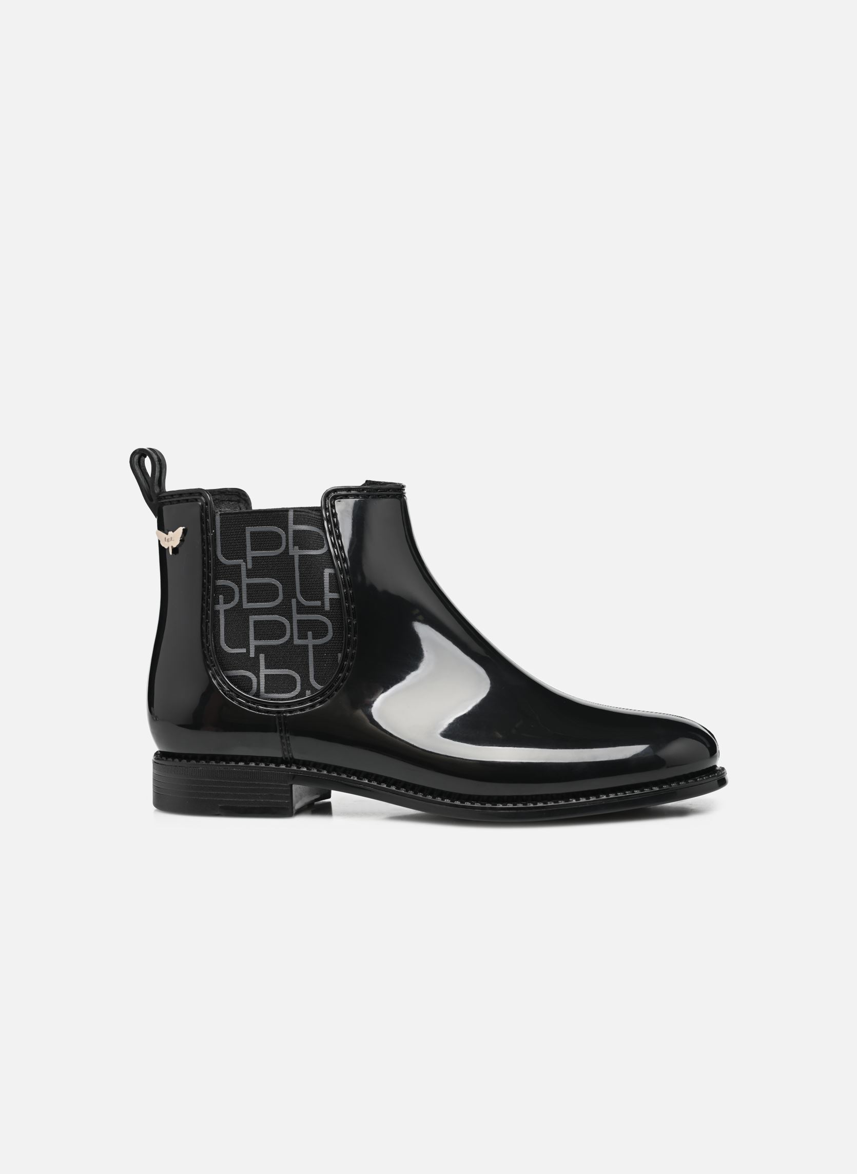 Niedrige Ankle Boots RAIN damen schwarz LPB -LES PETITES BOMBES Niedrige Ankle Boots RAIN damen schwarz Noir / gris