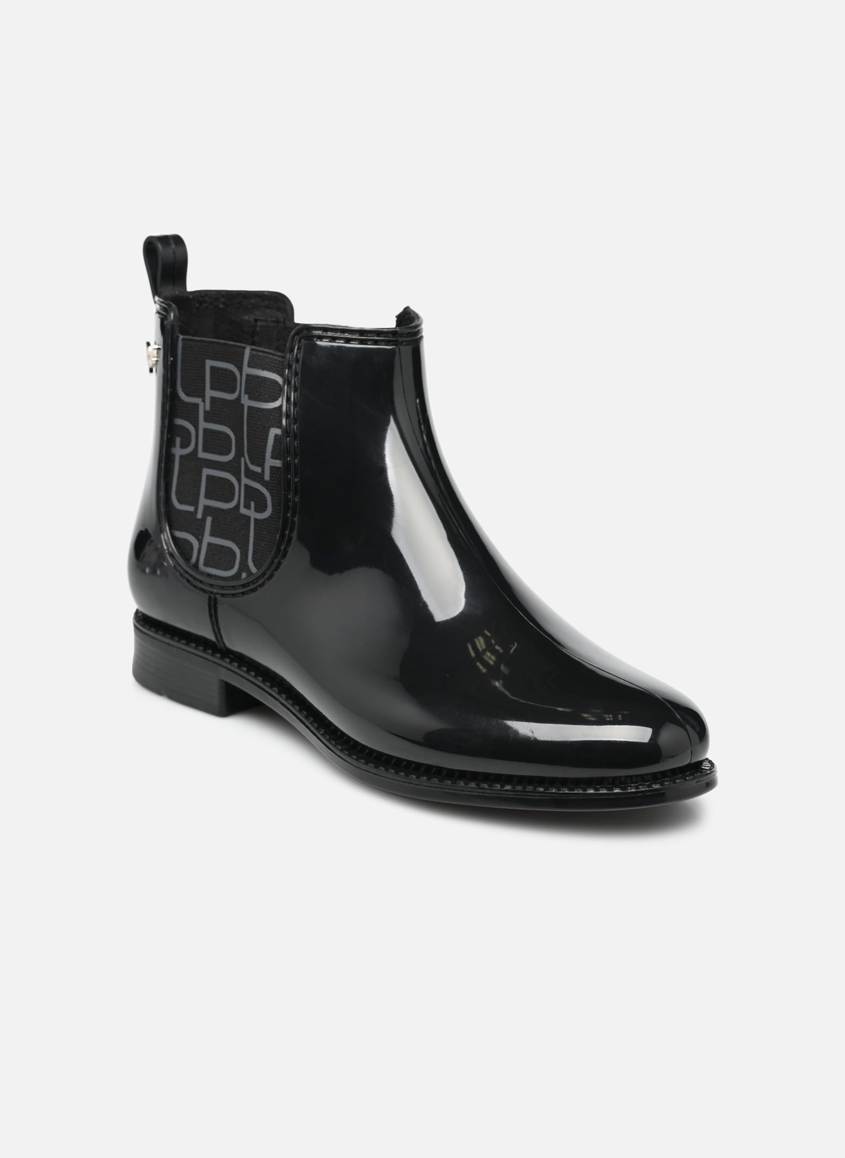 Niedrige Ankle Boots RAIN damen schwarz LPB -LES PETITES BOMBES Niedrige Ankle Boots RAIN damen schwarz Noir / gris