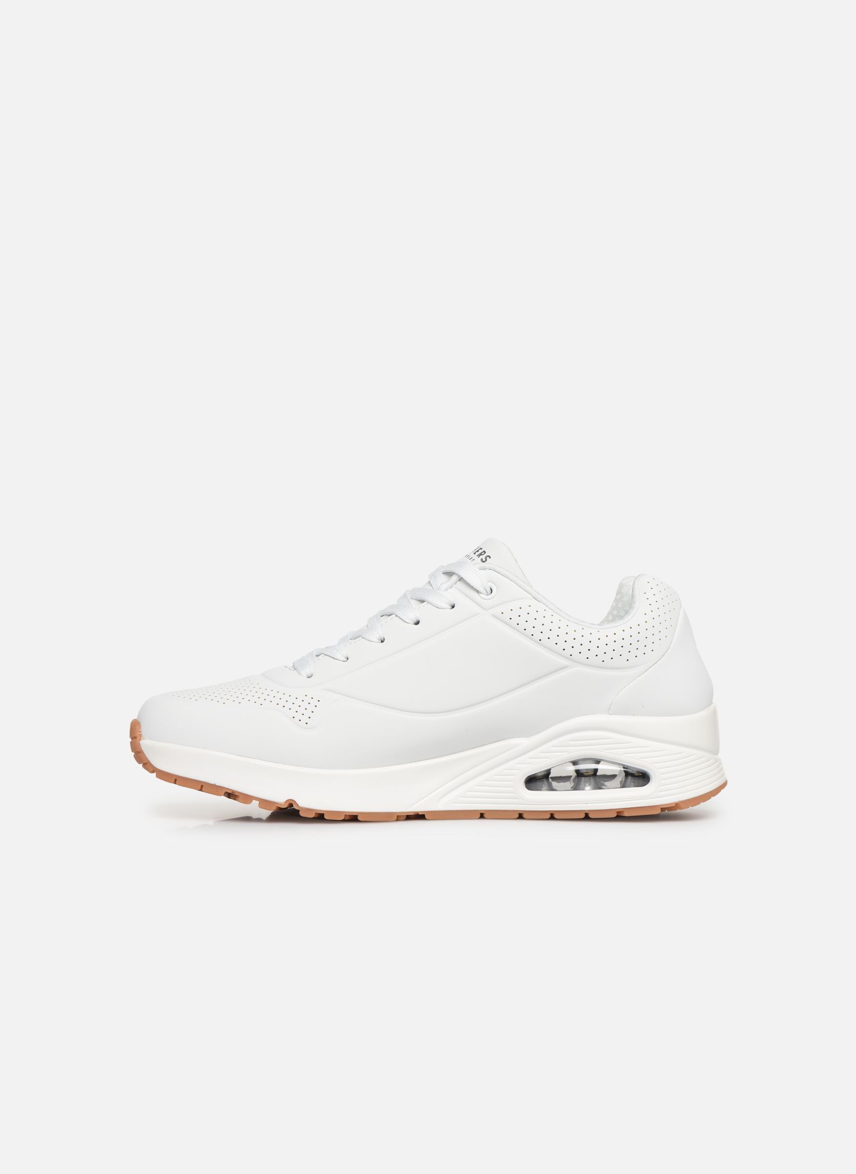 Niedrige Sneaker Uno Stand On Air herren weiß Skechers Niedrige Sneaker Uno Stand On Air herren weiß WHT