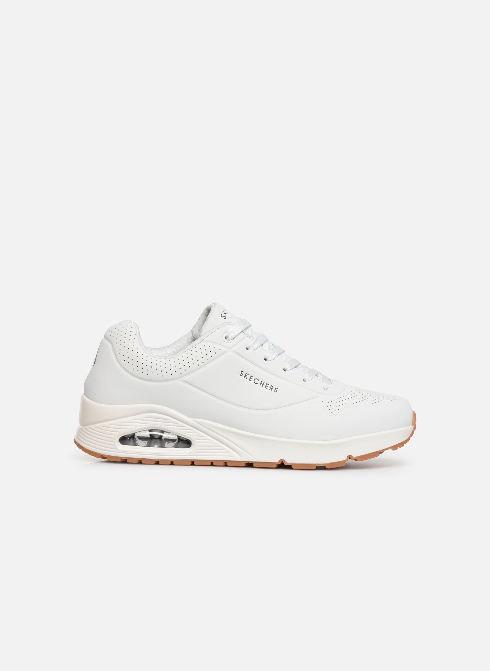 Niedrige Sneaker Uno Stand On Air herren weiß Skechers Niedrige Sneaker Uno Stand On Air herren weiß WHT