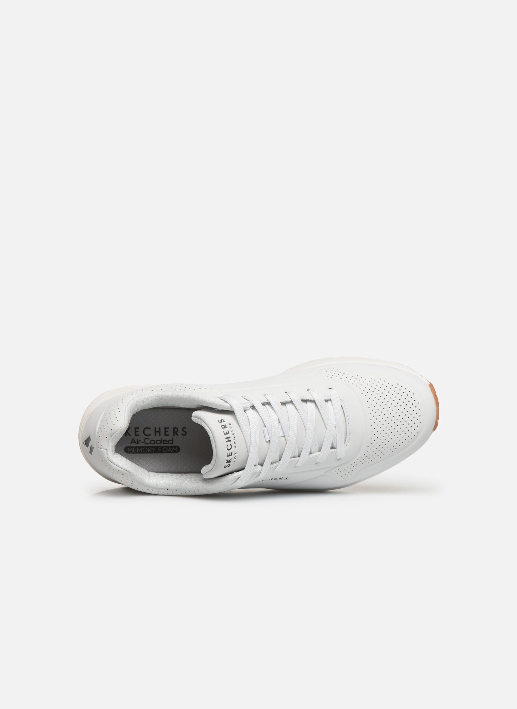 Niedrige Sneaker Uno Stand On Air herren weiß Skechers Niedrige Sneaker Uno Stand On Air herren weiß WHT