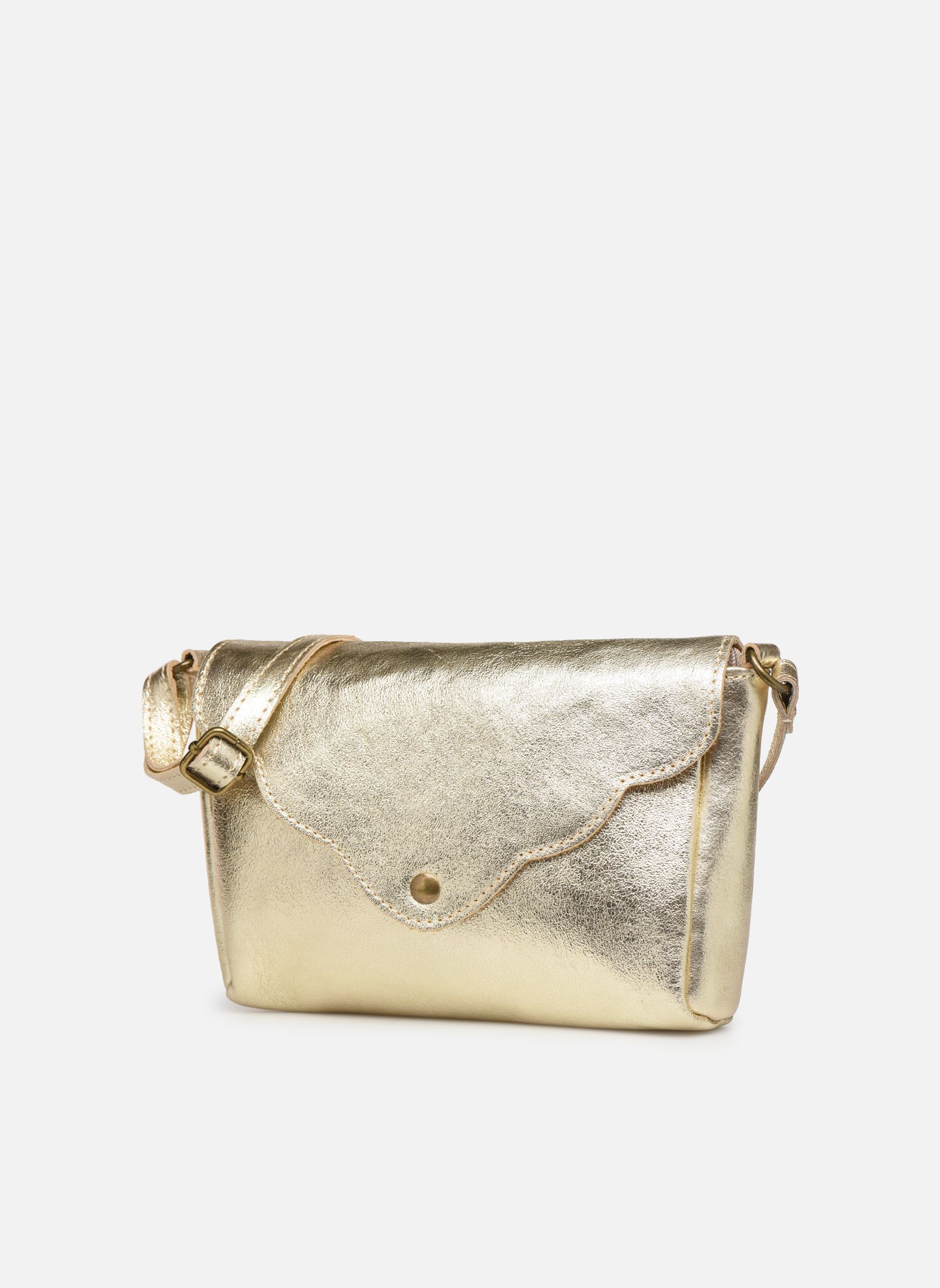 Borse a tracolla Mifesta Leather donna oro e bronzo Georgia Rose Borse a tracolla Mifesta Leather donna oro e bronzo CUIR DORÉ