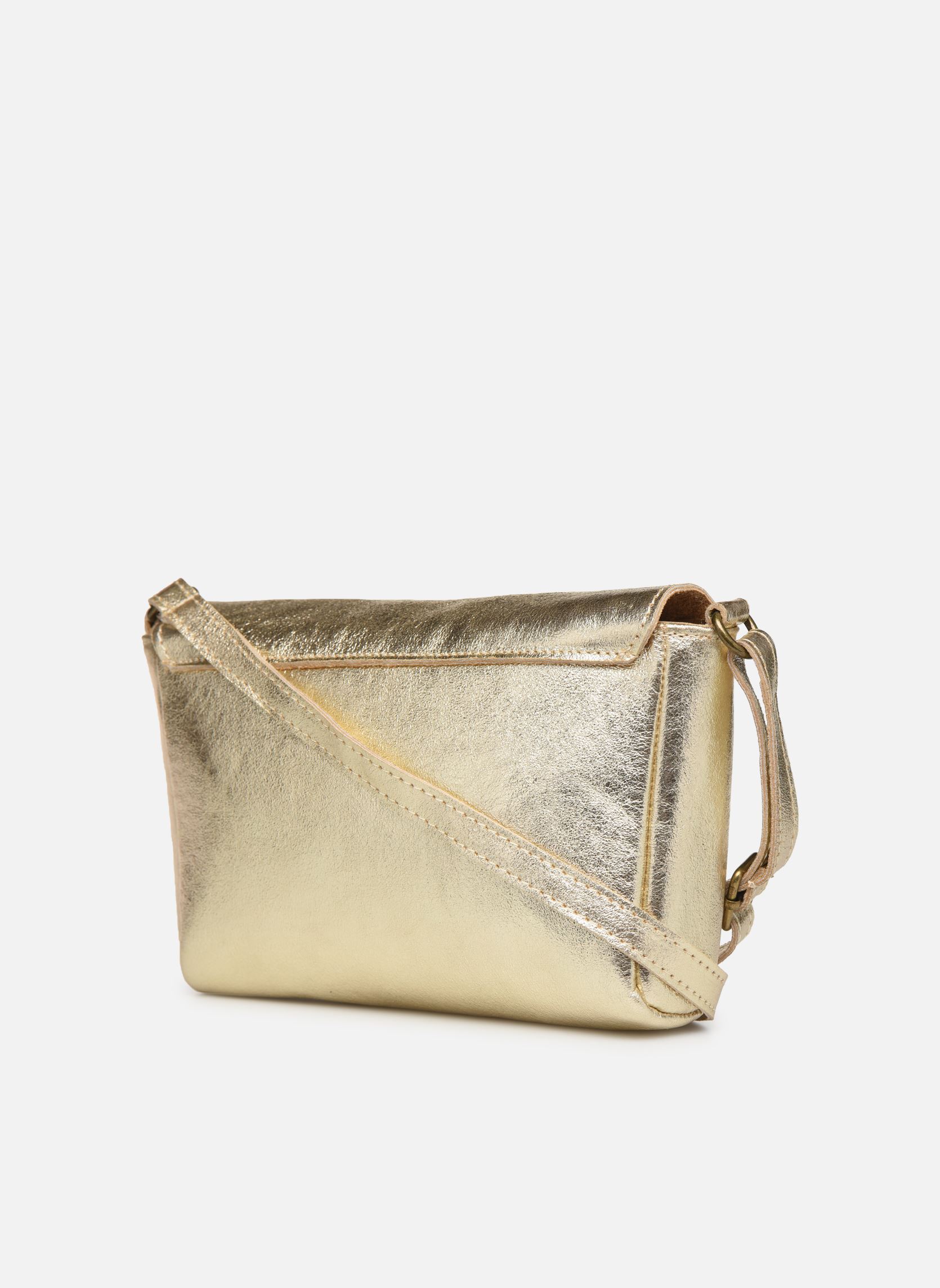 Borse a tracolla Mifesta Leather donna oro e bronzo Georgia Rose Borse a tracolla Mifesta Leather donna oro e bronzo CUIR DORÉ