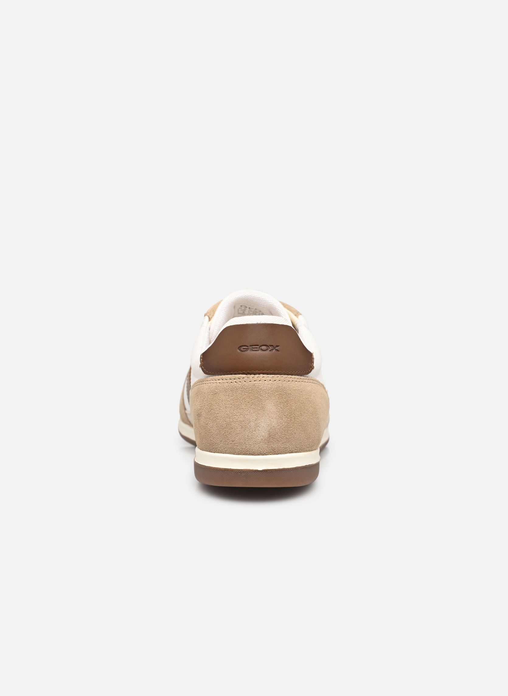 Niedrige Sneaker U RENAN herren mehrfarbig Geox Niedrige Sneaker U RENAN herren mehrfarbig WHITE/BROWNCOTTO