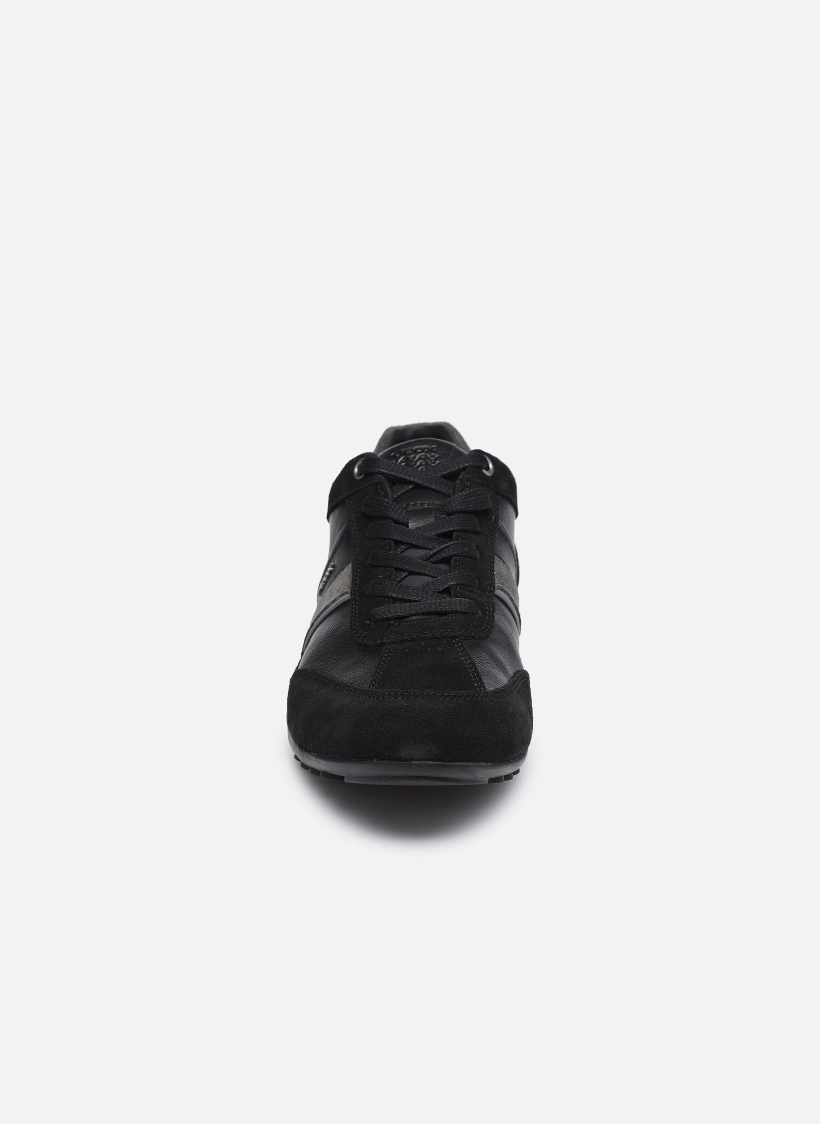 Lage sneakers U WELLS heren zwart Geox Lage sneakers U WELLS heren zwart BLACK/DK JEANS NEW