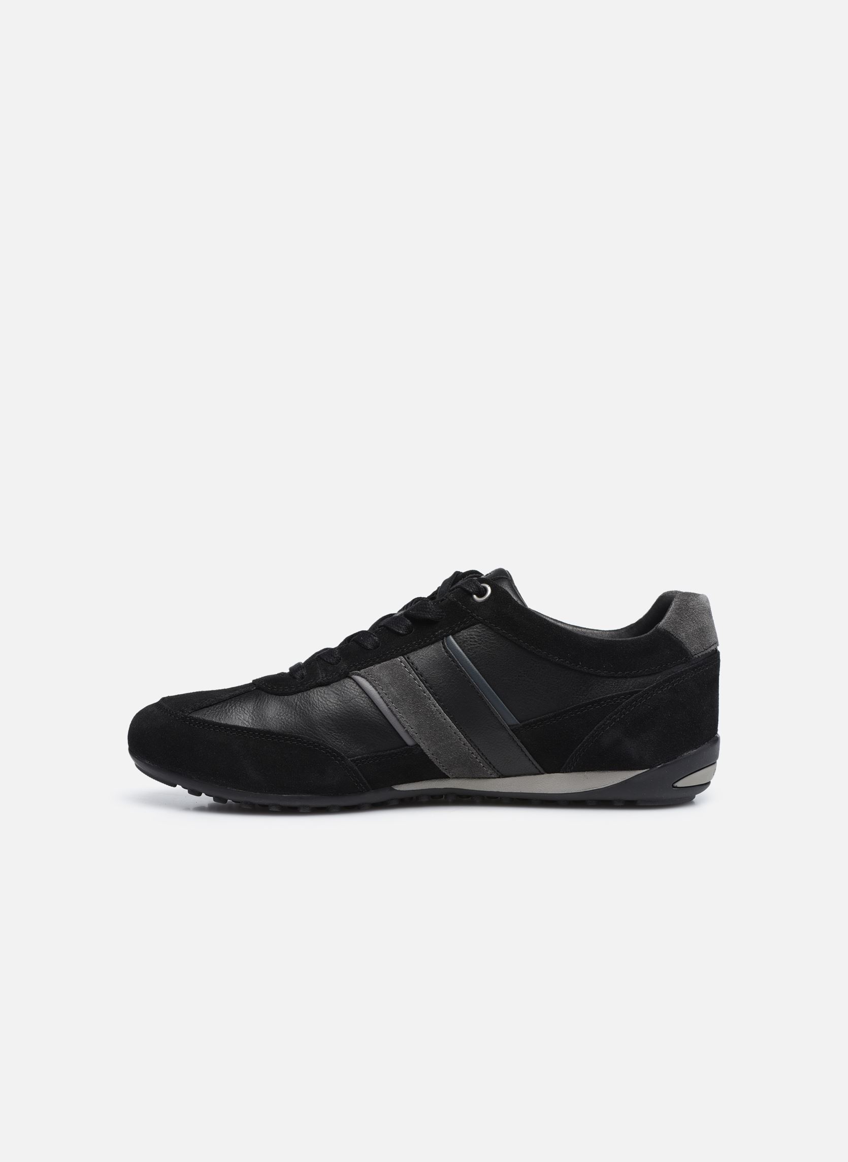 Lage sneakers U WELLS heren zwart Geox Lage sneakers U WELLS heren zwart BLACK/DK JEANS NEW
