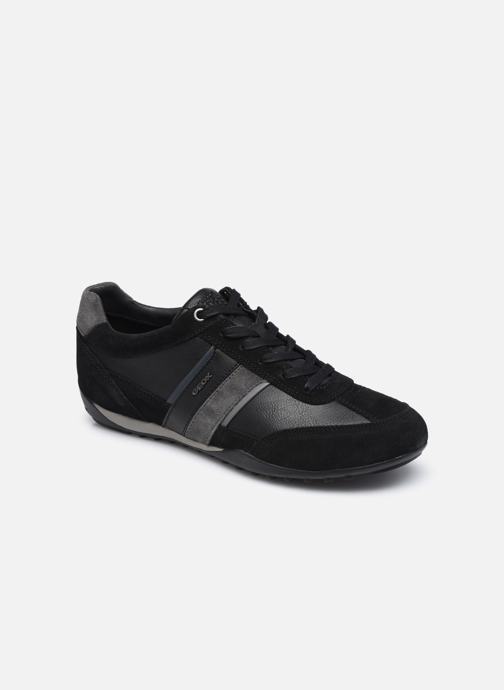 Lage sneakers U WELLS heren zwart Geox Lage sneakers U WELLS heren zwart BLACK/DK JEANS NEW