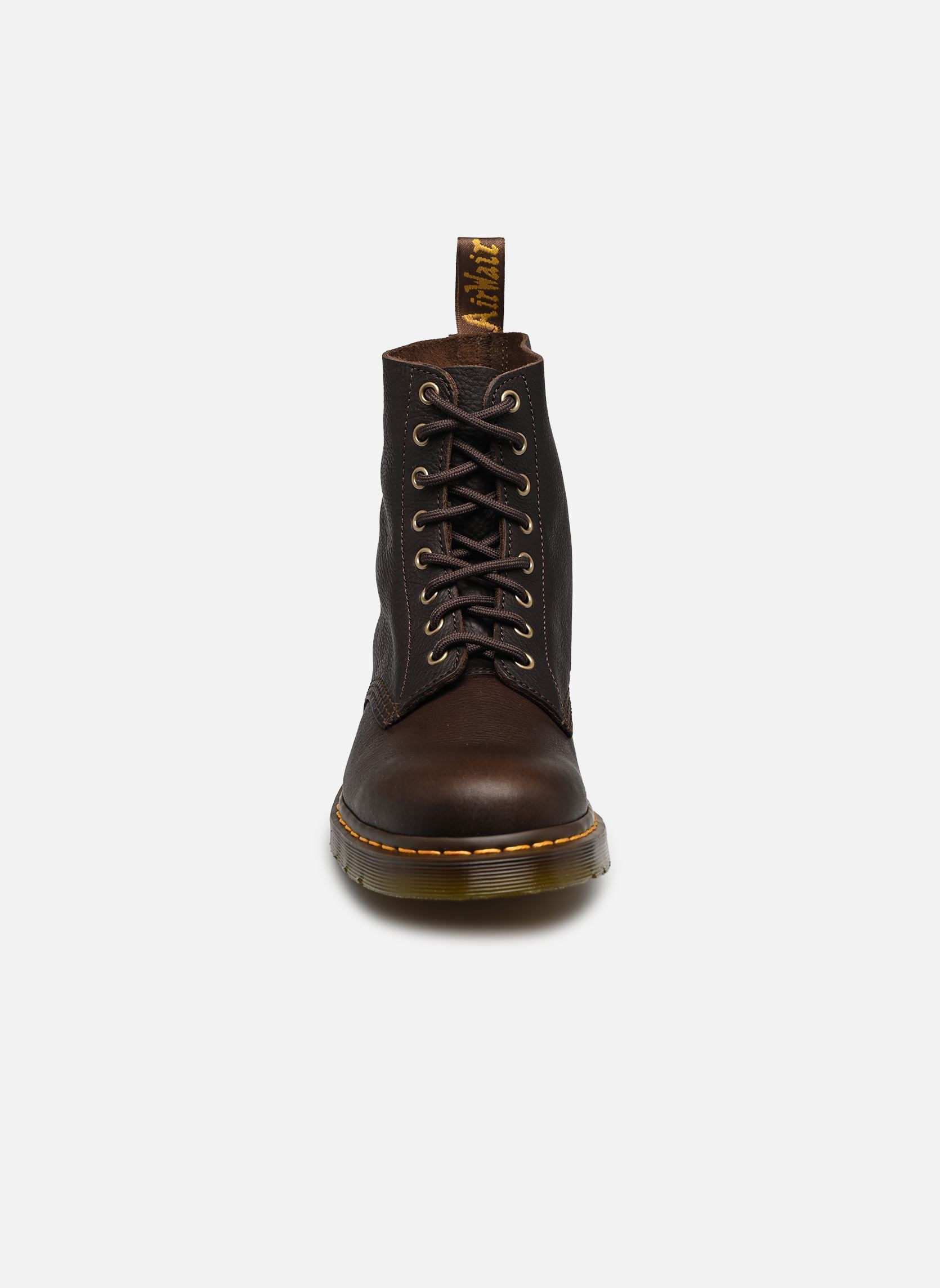 Bottines à lacets 1460 Pascal homme marron Dr. Martens Bottines à lacets 1460 Pascal homme marron DARK BROWN AMBASSADOR