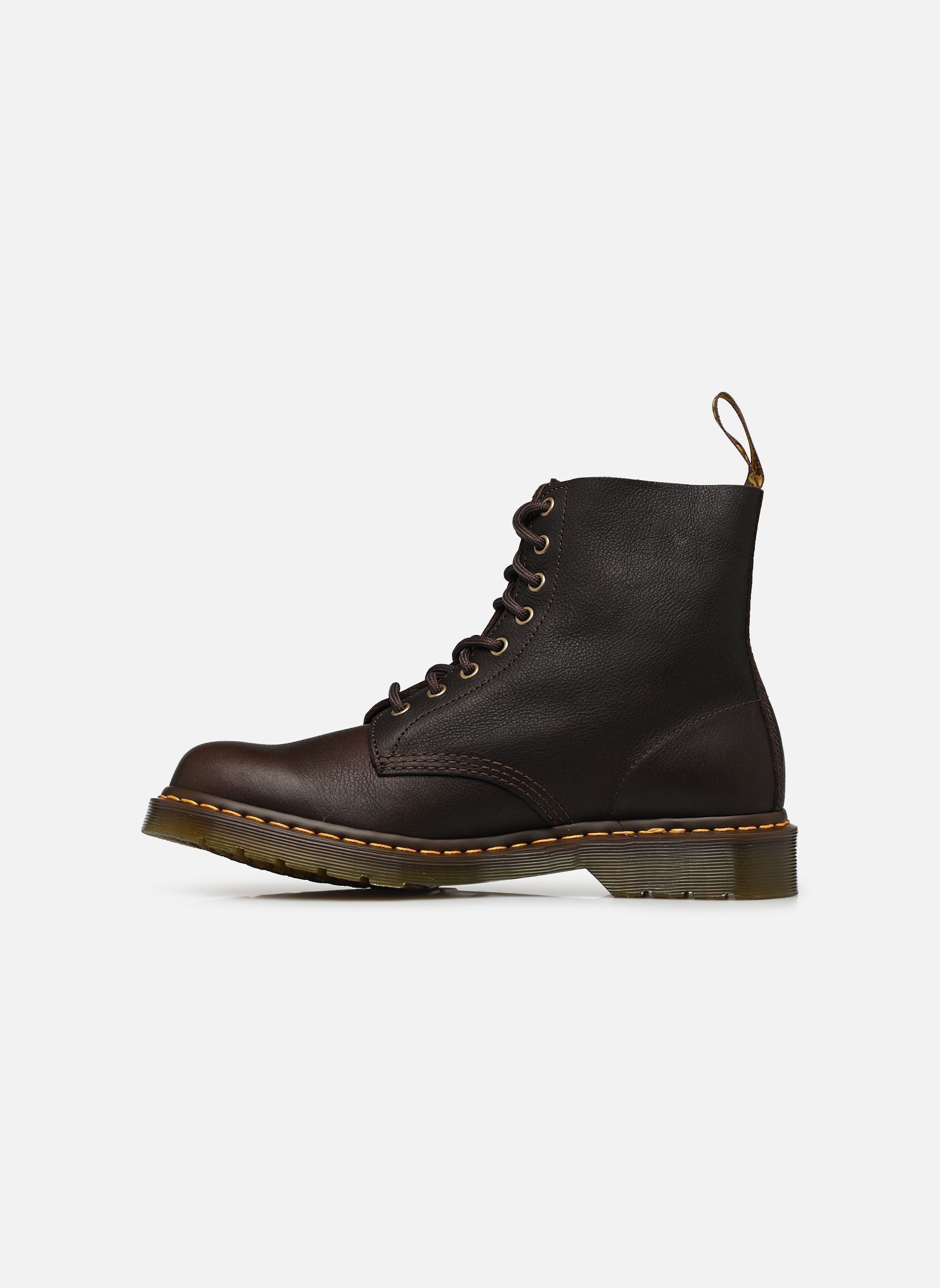 Bottines à lacets 1460 Pascal homme marron Dr. Martens Bottines à lacets 1460 Pascal homme marron DARK BROWN AMBASSADOR