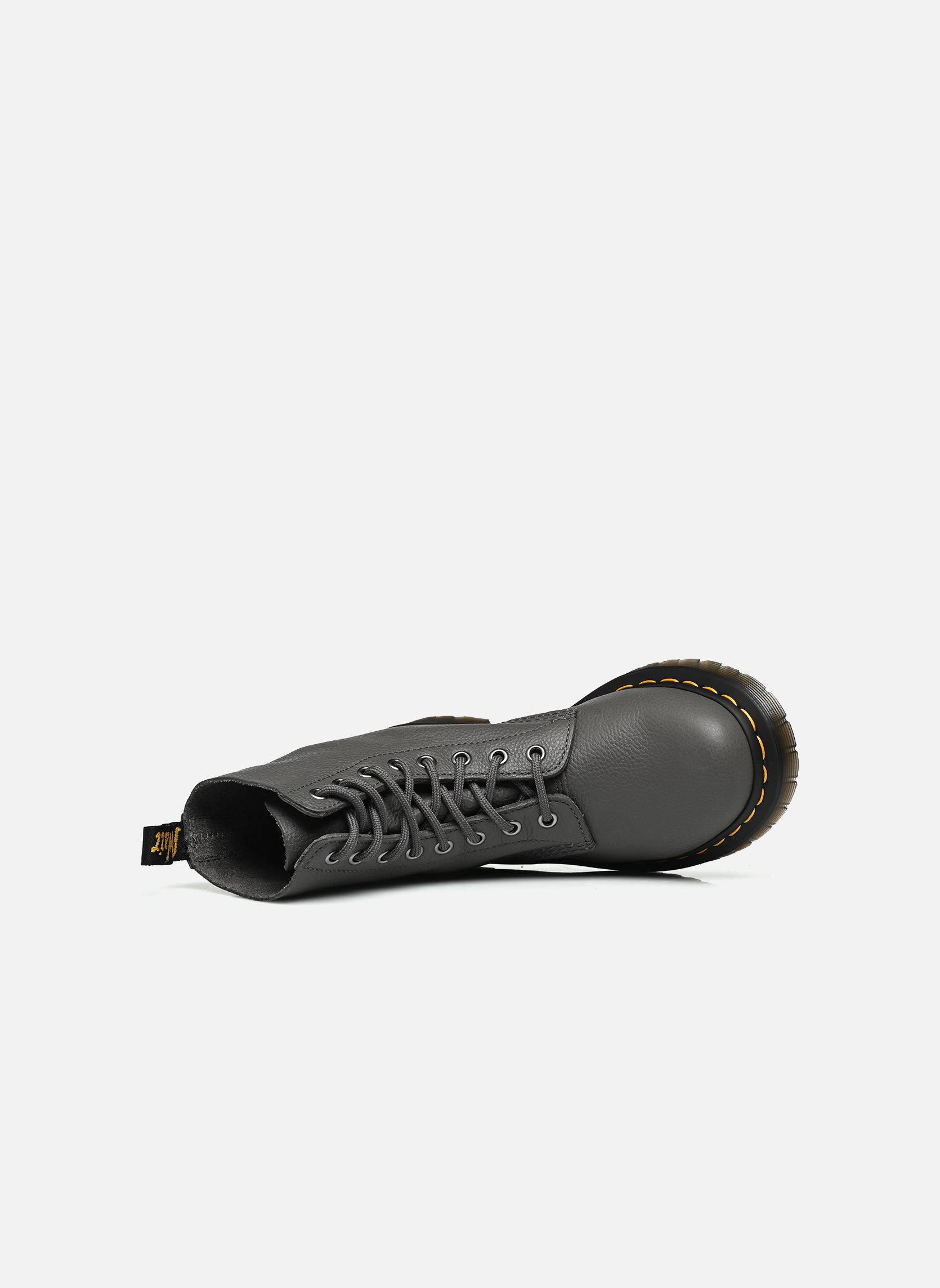 Veterlaarsjes 1460 Pascal dames grijs Dr. Martens Veterlaarsjes 1460 Pascal dames grijs GUNMETAL VIRGINIA